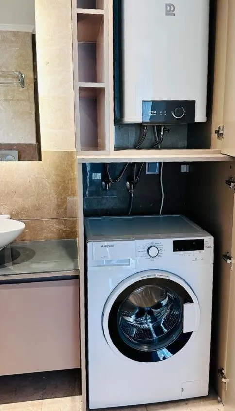 washing machine in Belek Deluxe Suit