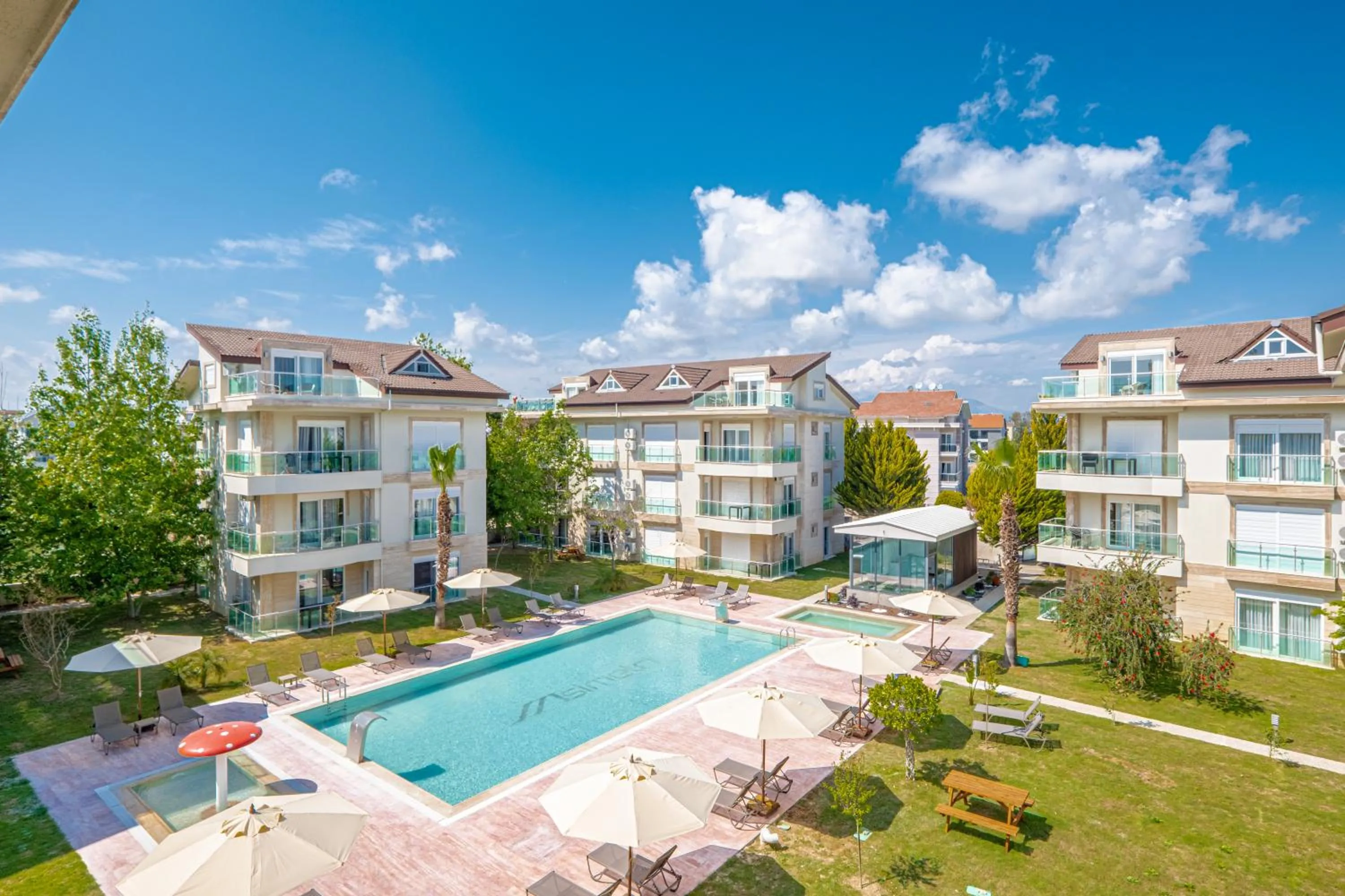 Property building in Belek Deluxe Suit