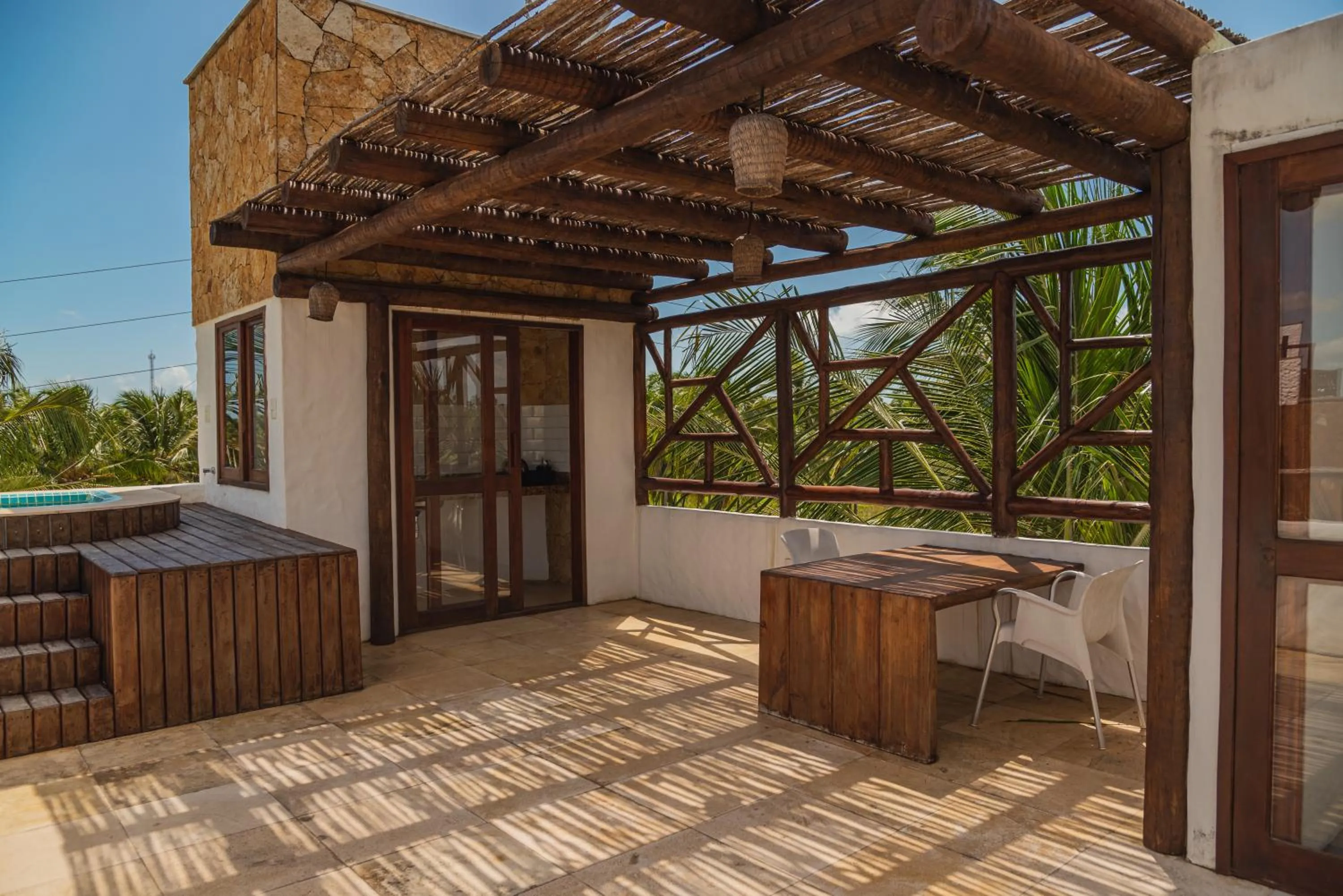 Balcony/Terrace in Moriá Eco Lodge
