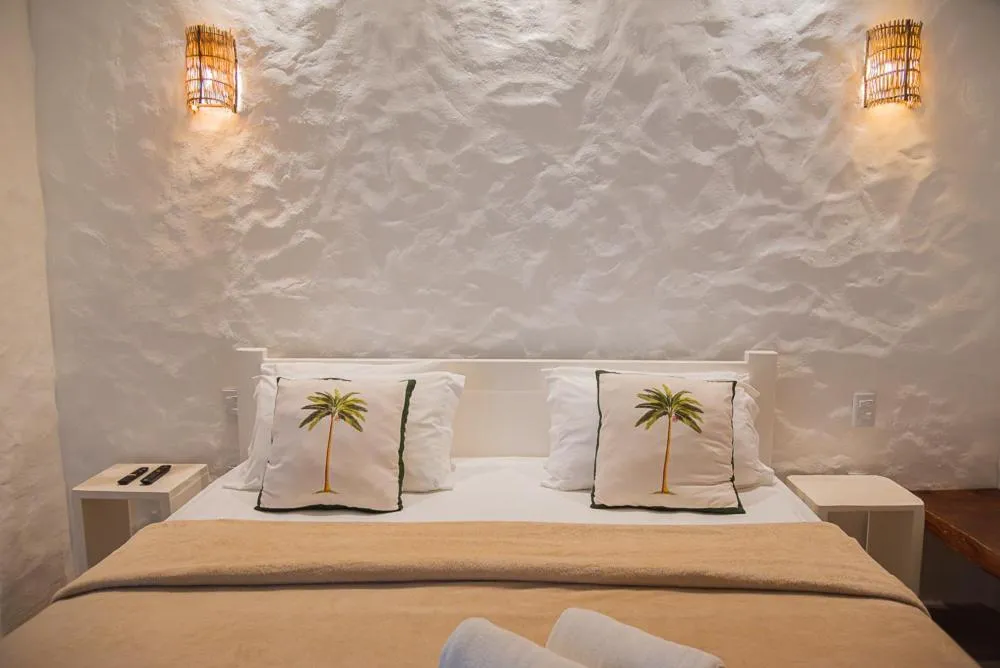 Decorative detail, Bed in Moriá Eco Lodge