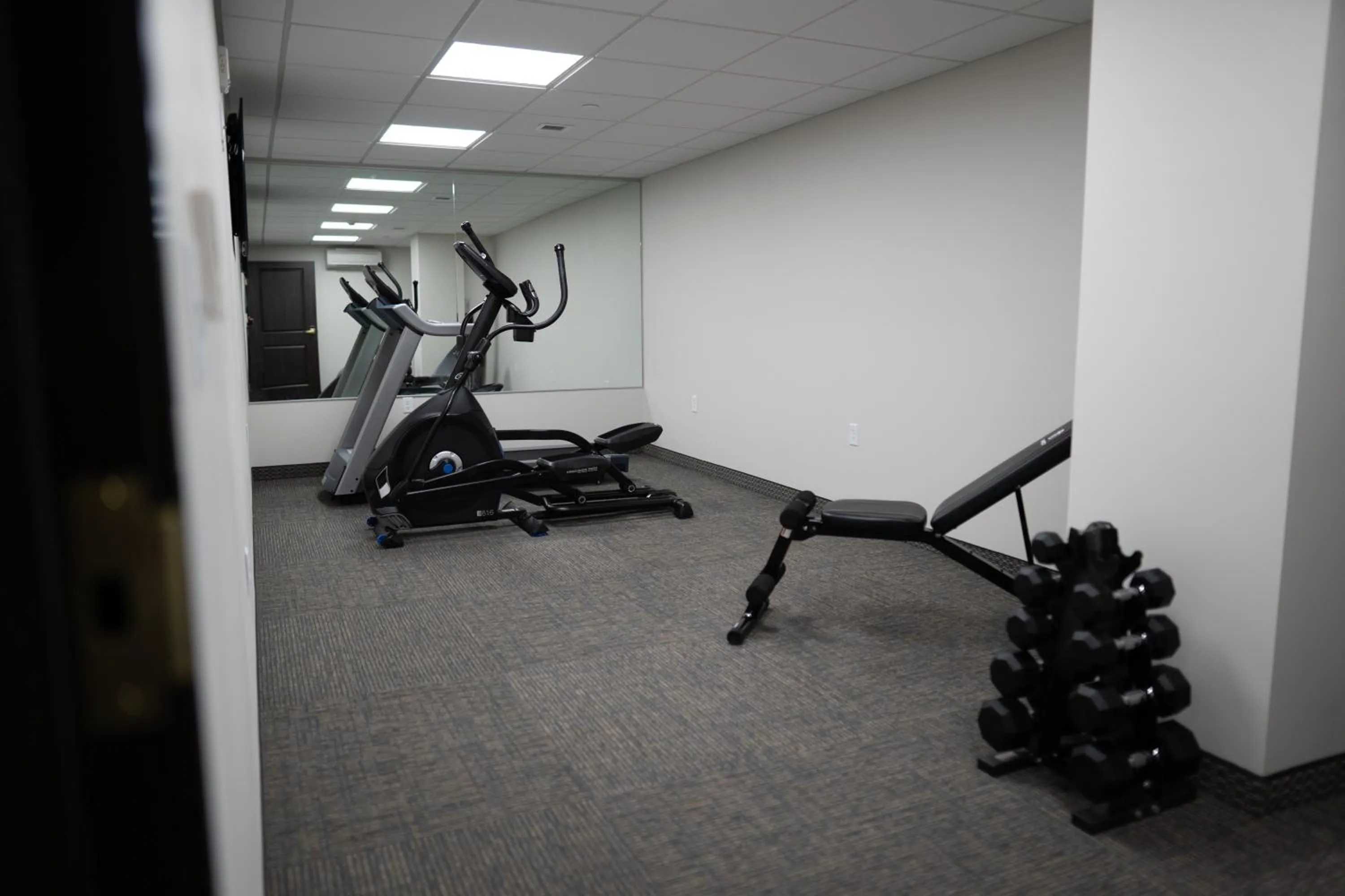 Fitness centre/facilities in The Alonzo Ward Hotel