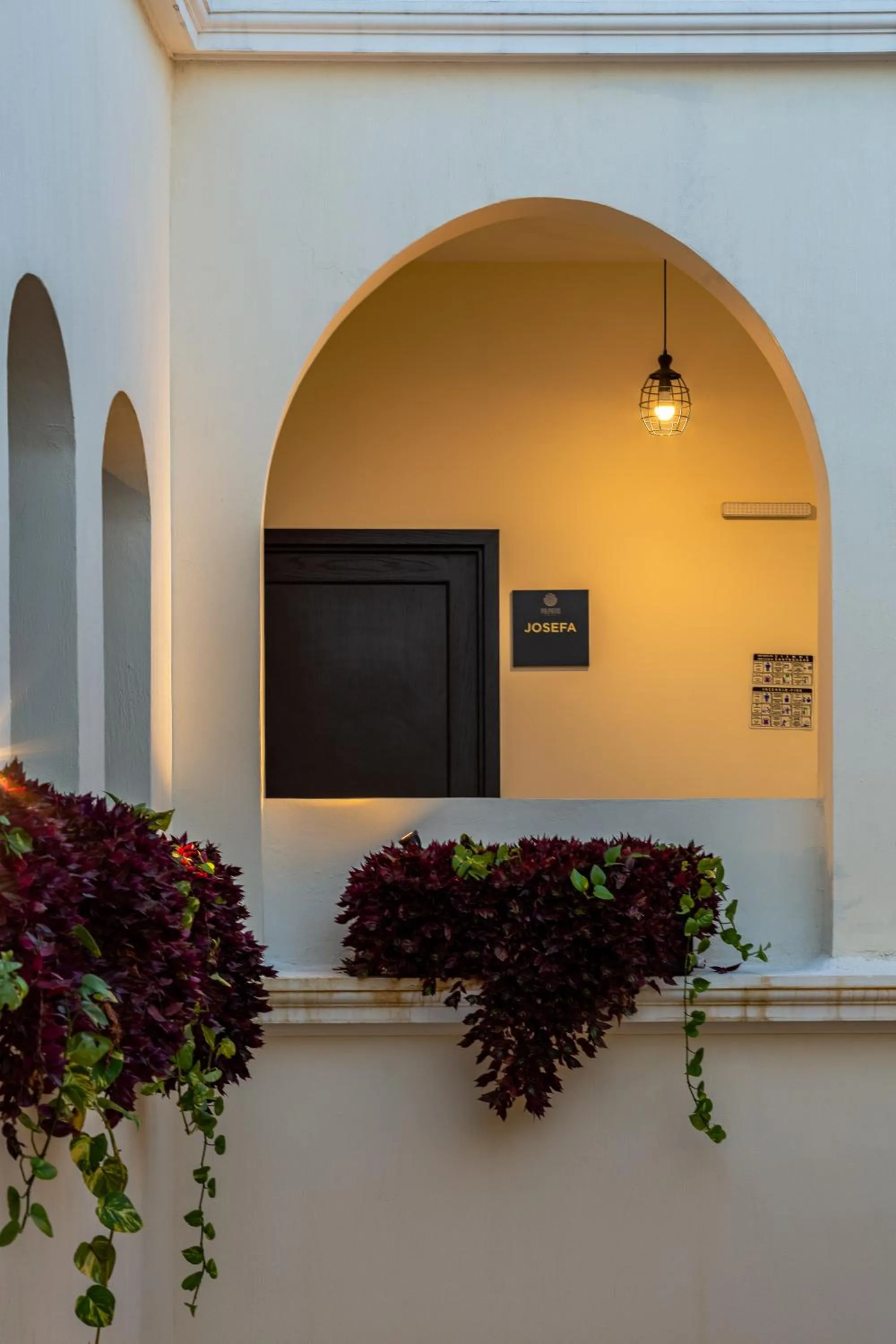 Decorative detail in Palpatio Hotel Boutique