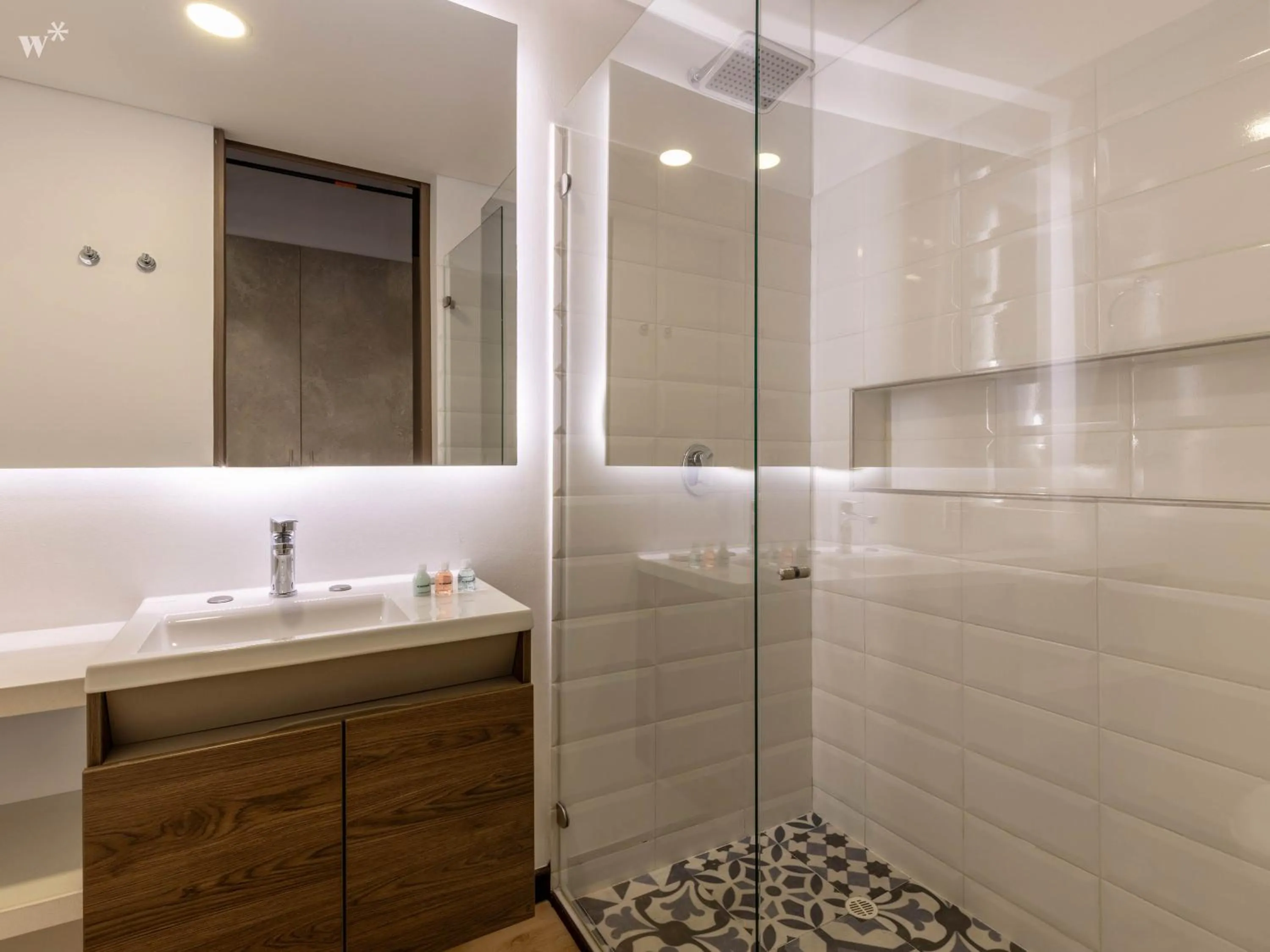 Shower in Beliving by Wynwood House