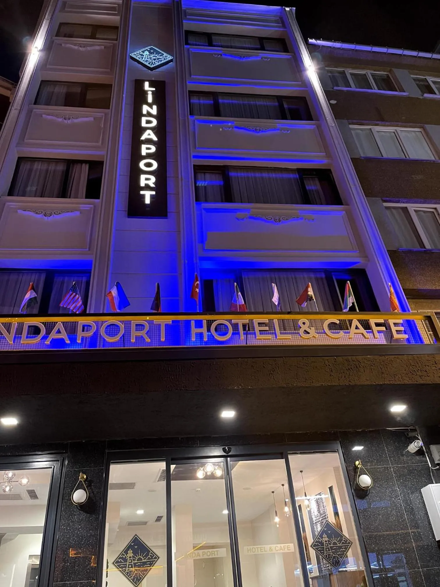 Property building in Linda Port Hotel