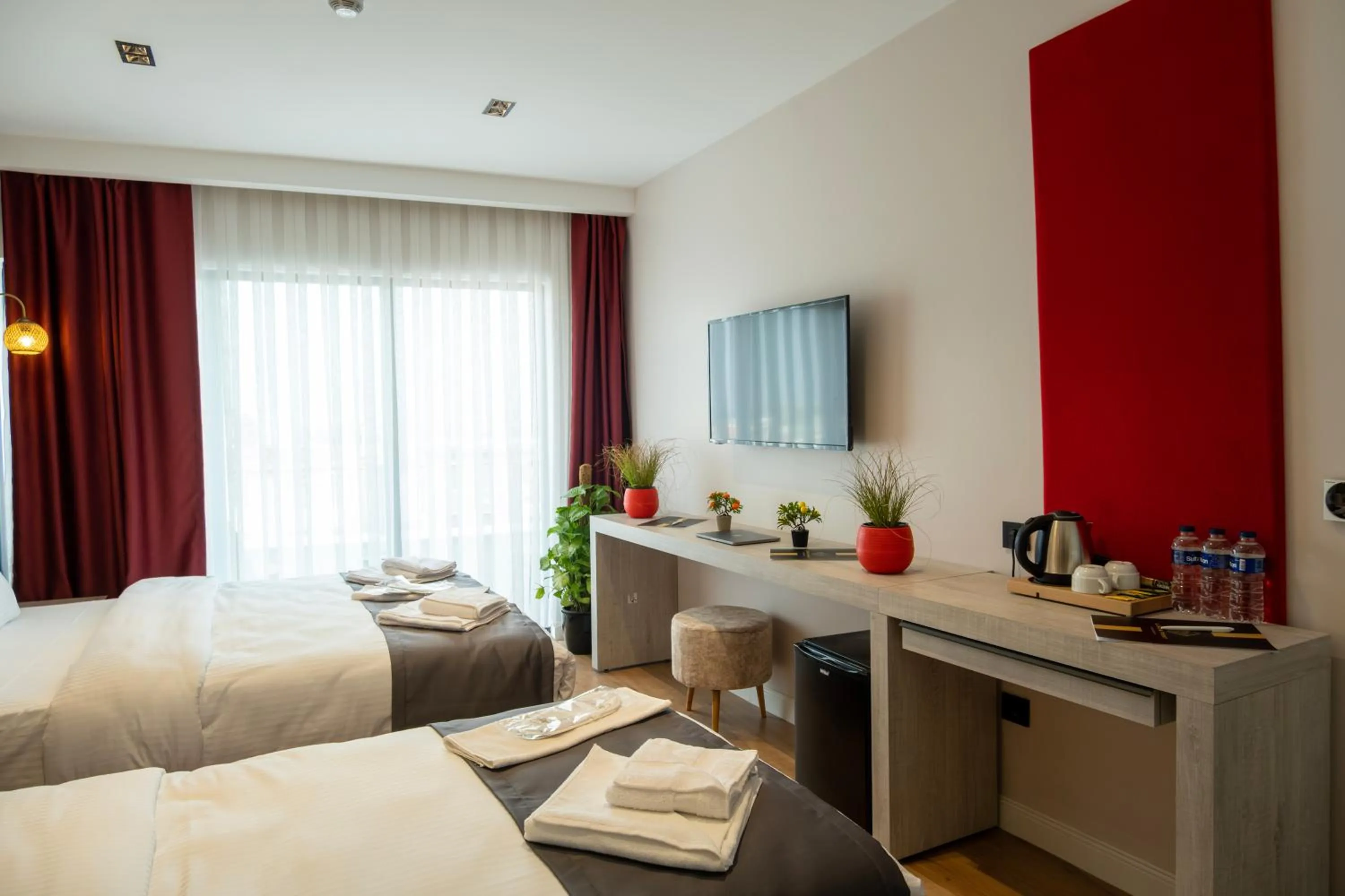 Bed in Linda Port Hotel