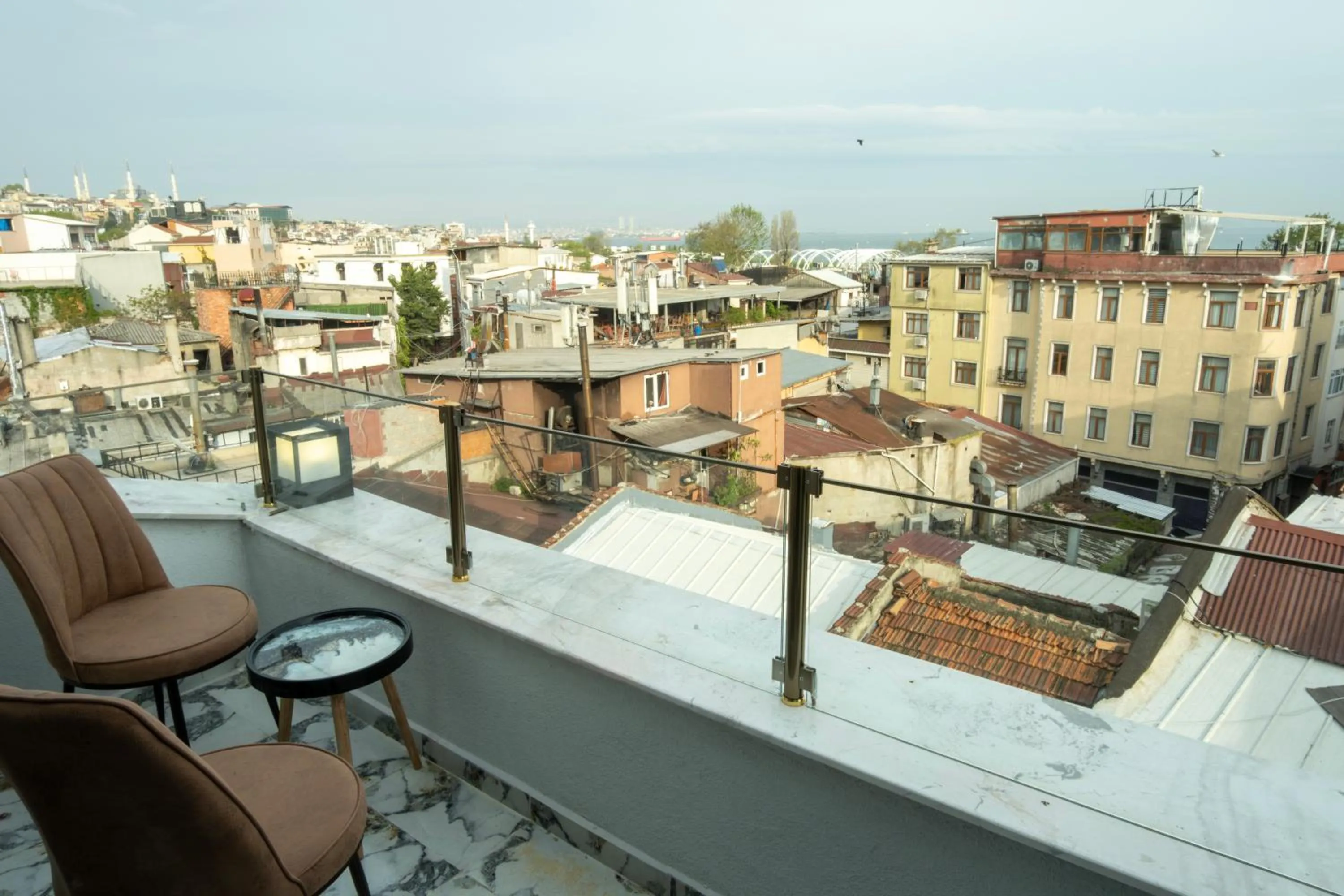 Balcony/Terrace in Linda Port Hotel
