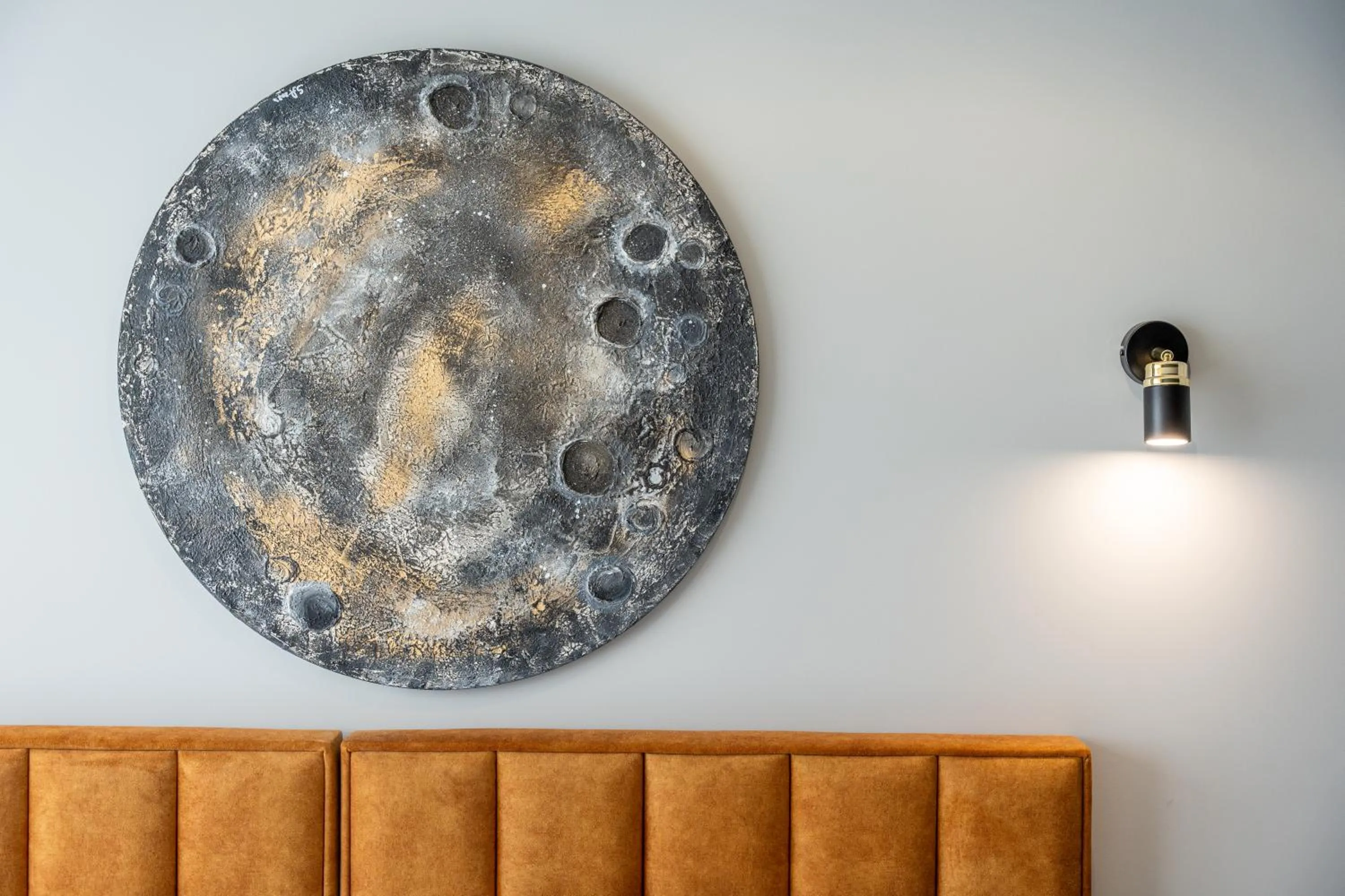 Decorative detail in Luna Self Check-in Hotel Klaipeda