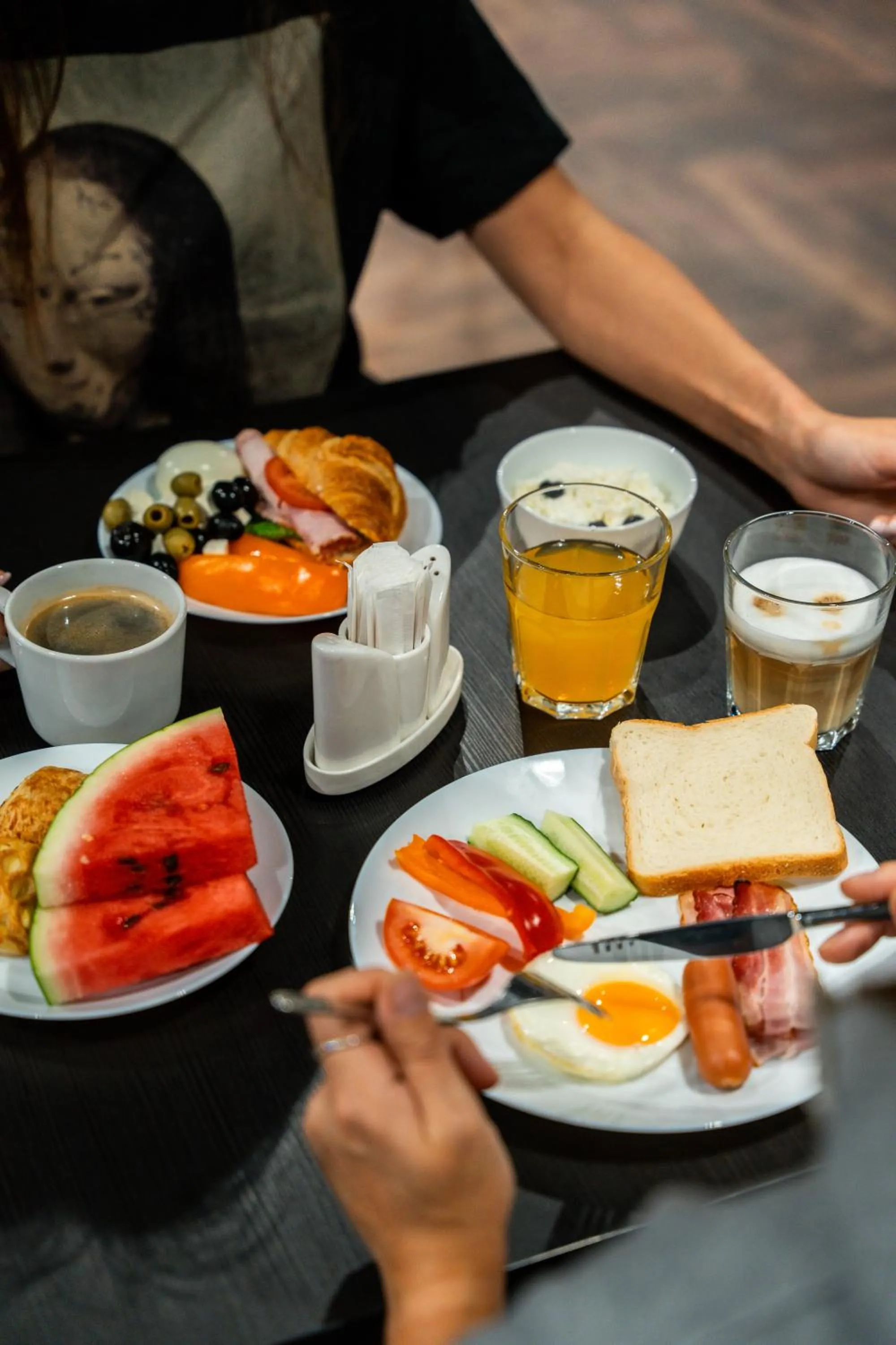 Food in Luna Self Check-in Hotel Klaipeda
