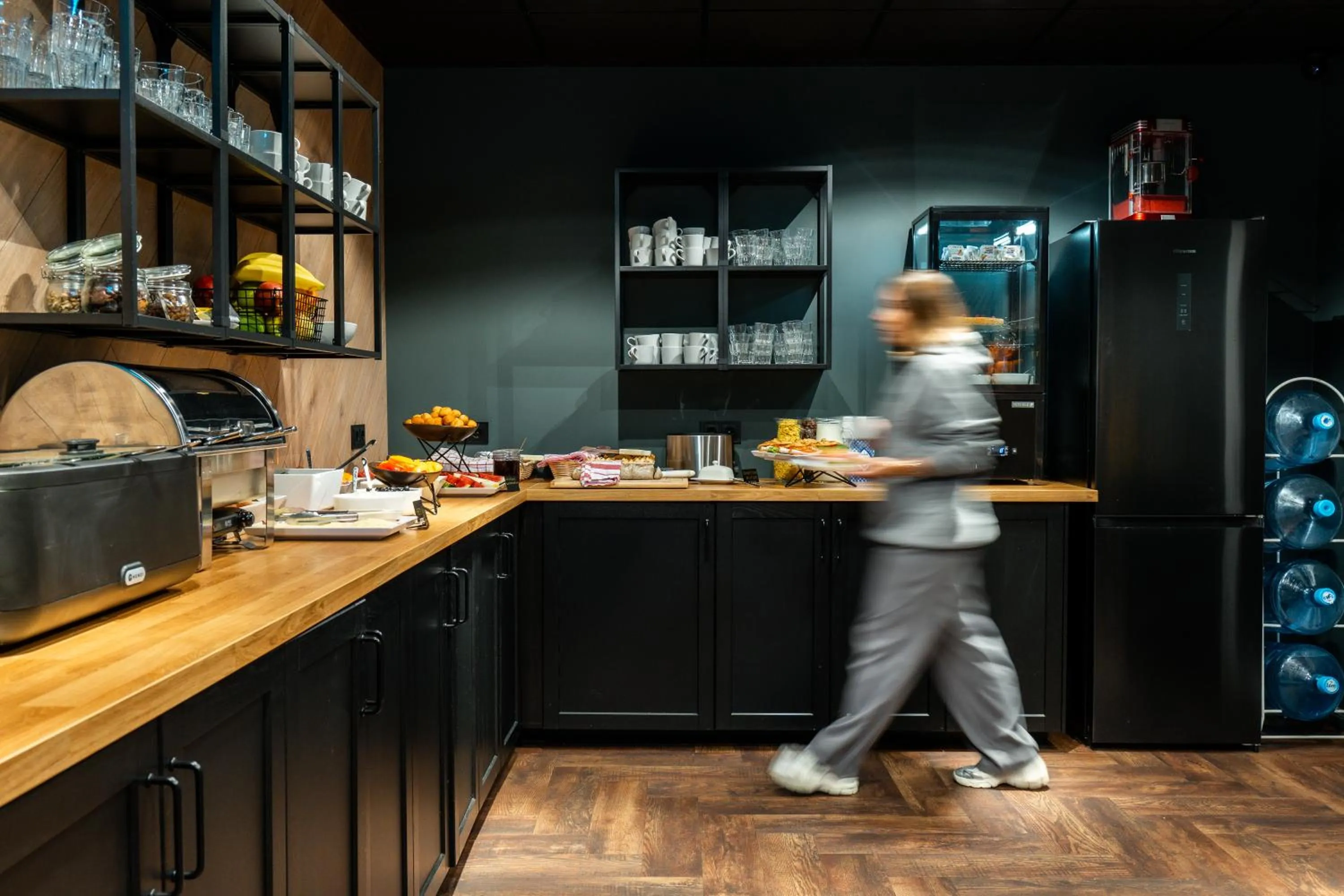 Food in Luna Self Check-in Hotel Klaipeda