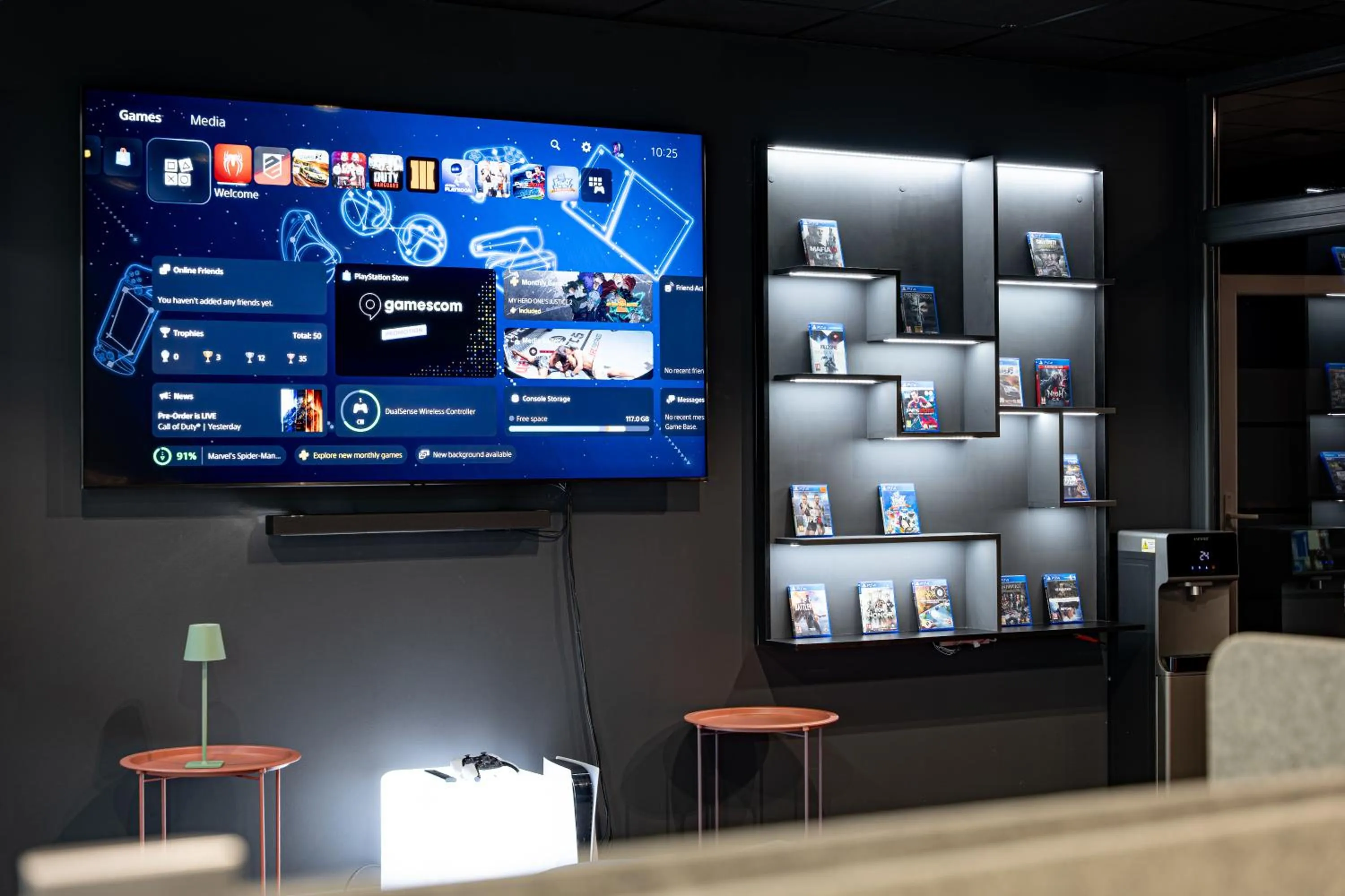 Game Room in Luna Self Check-in Hotel Klaipeda