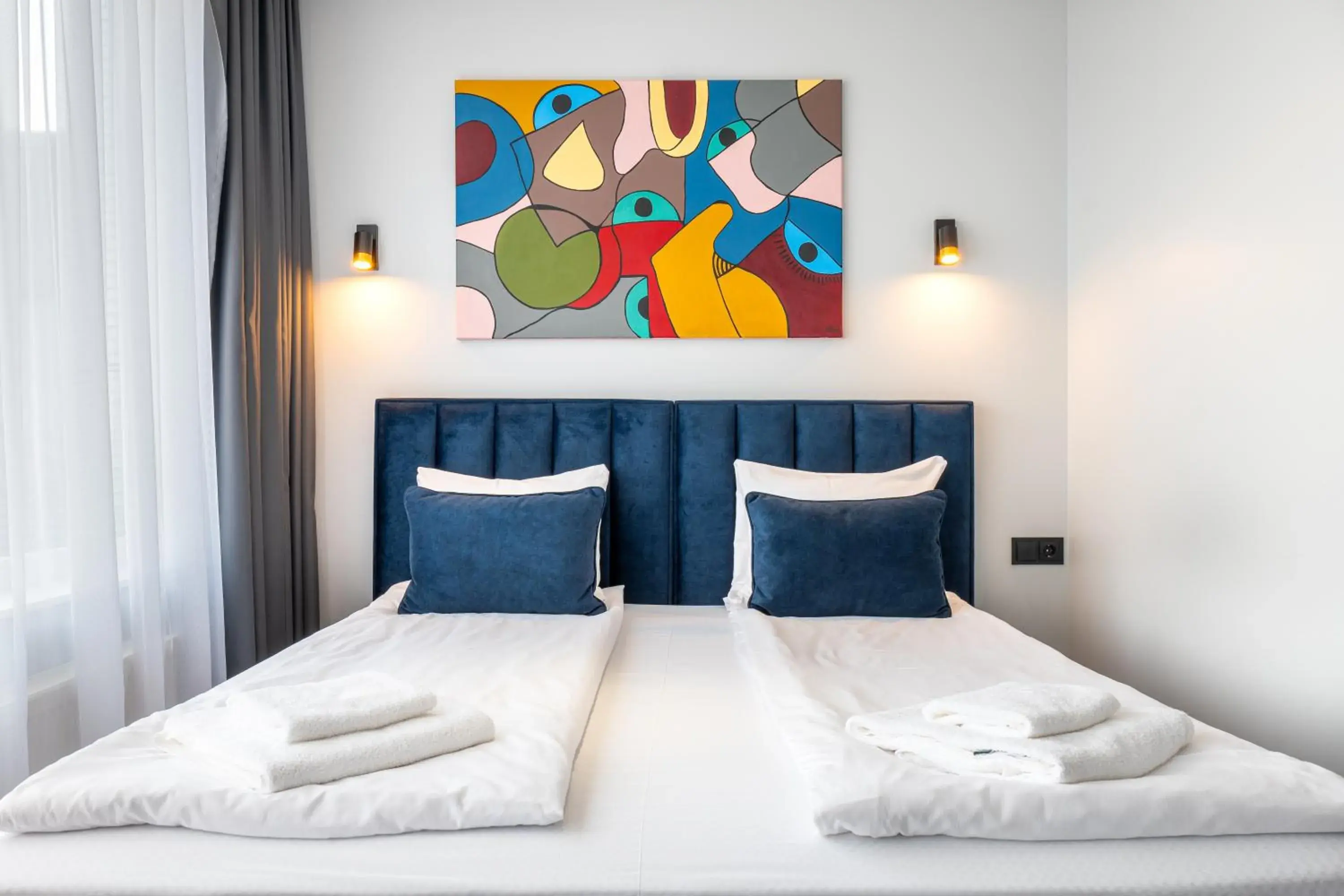 Triple Room - single occupancy in Luna Self Check-in Hotel Klaipeda Triple Room - single occupancy in Luna Self Check-in Hotel Klaipeda