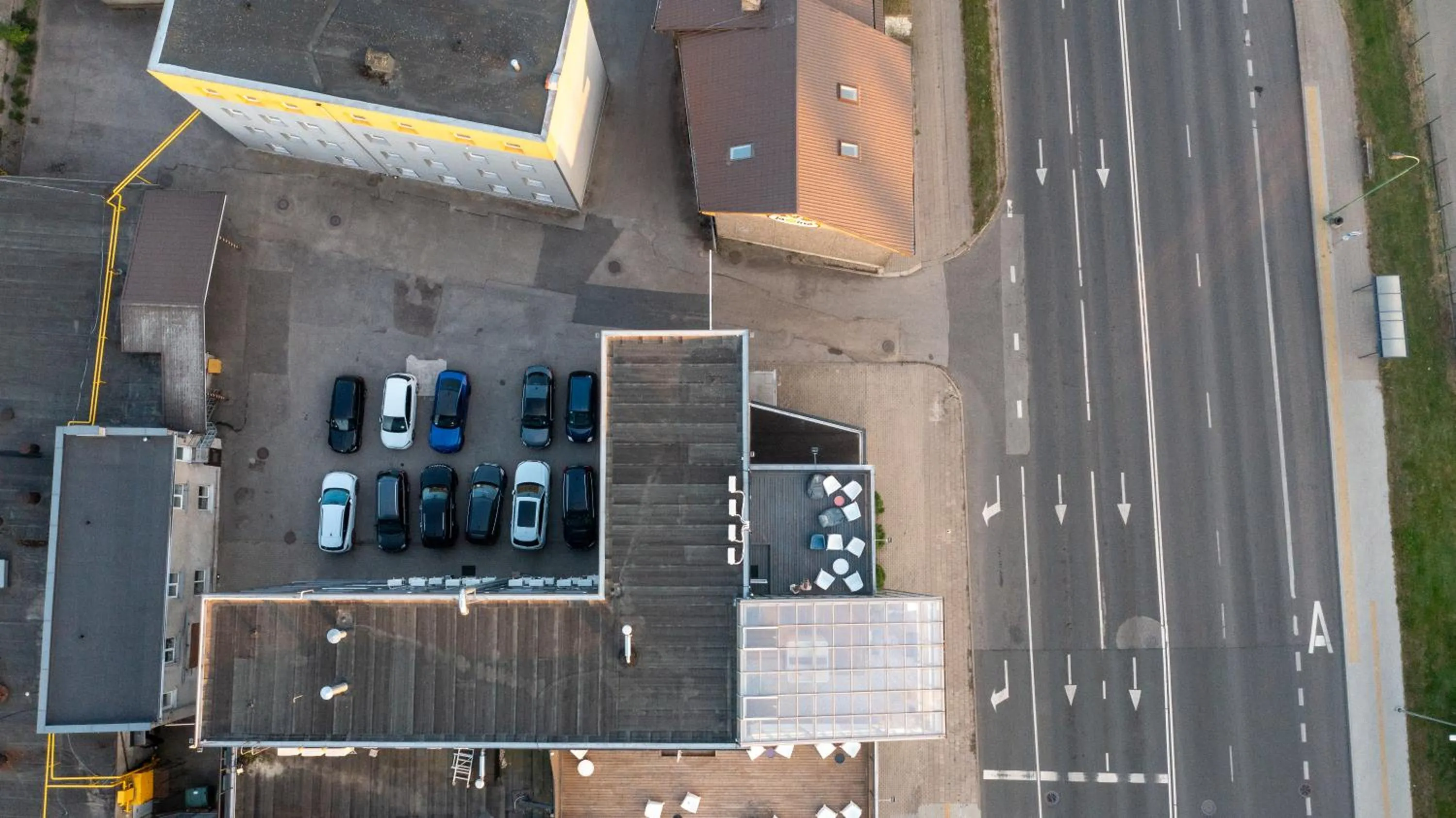 Property building in Luna Self Check-in Hotel Klaipeda