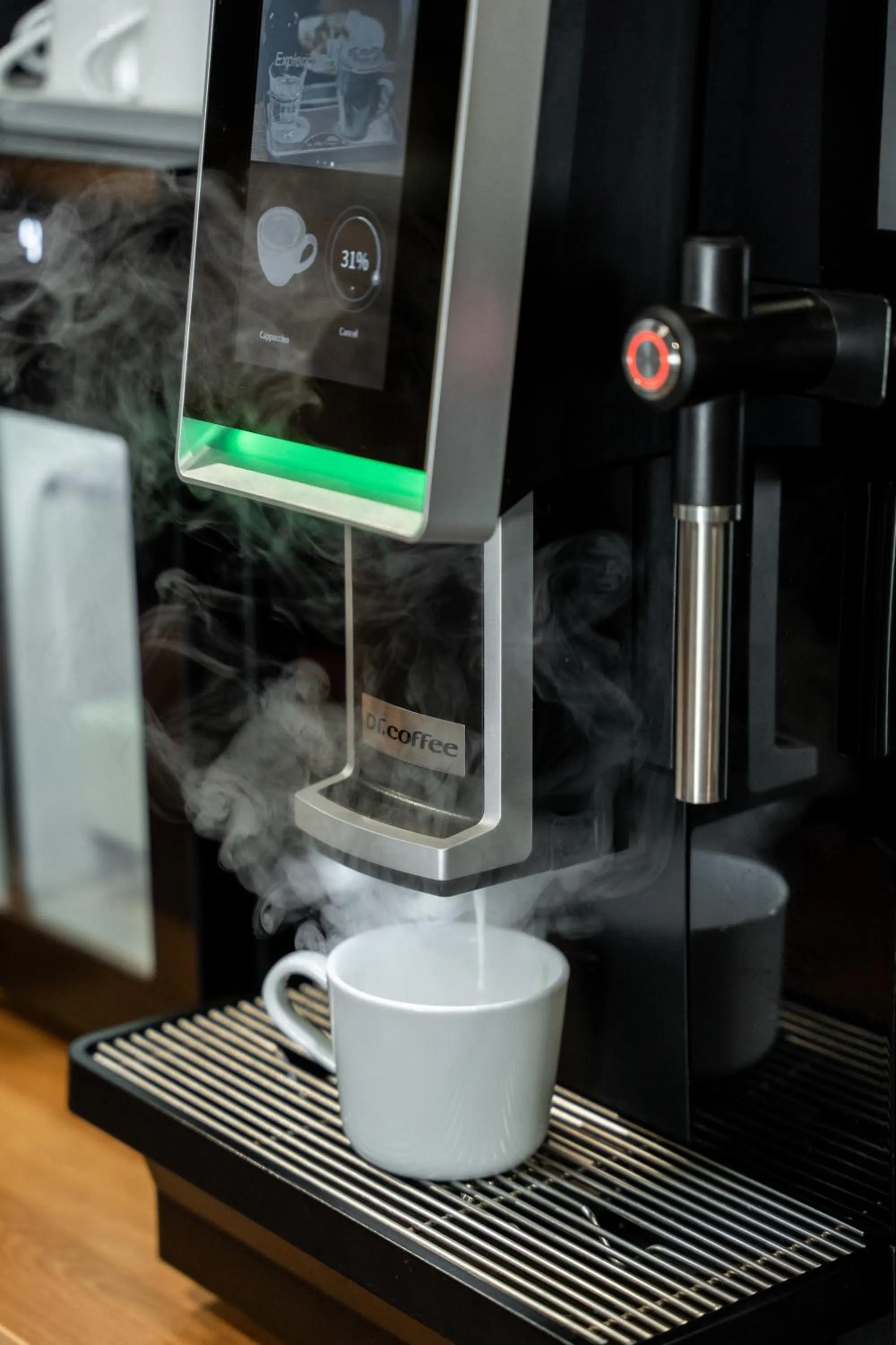 Coffee/tea facilities in Luna Self Check-in Hotel Klaipeda
