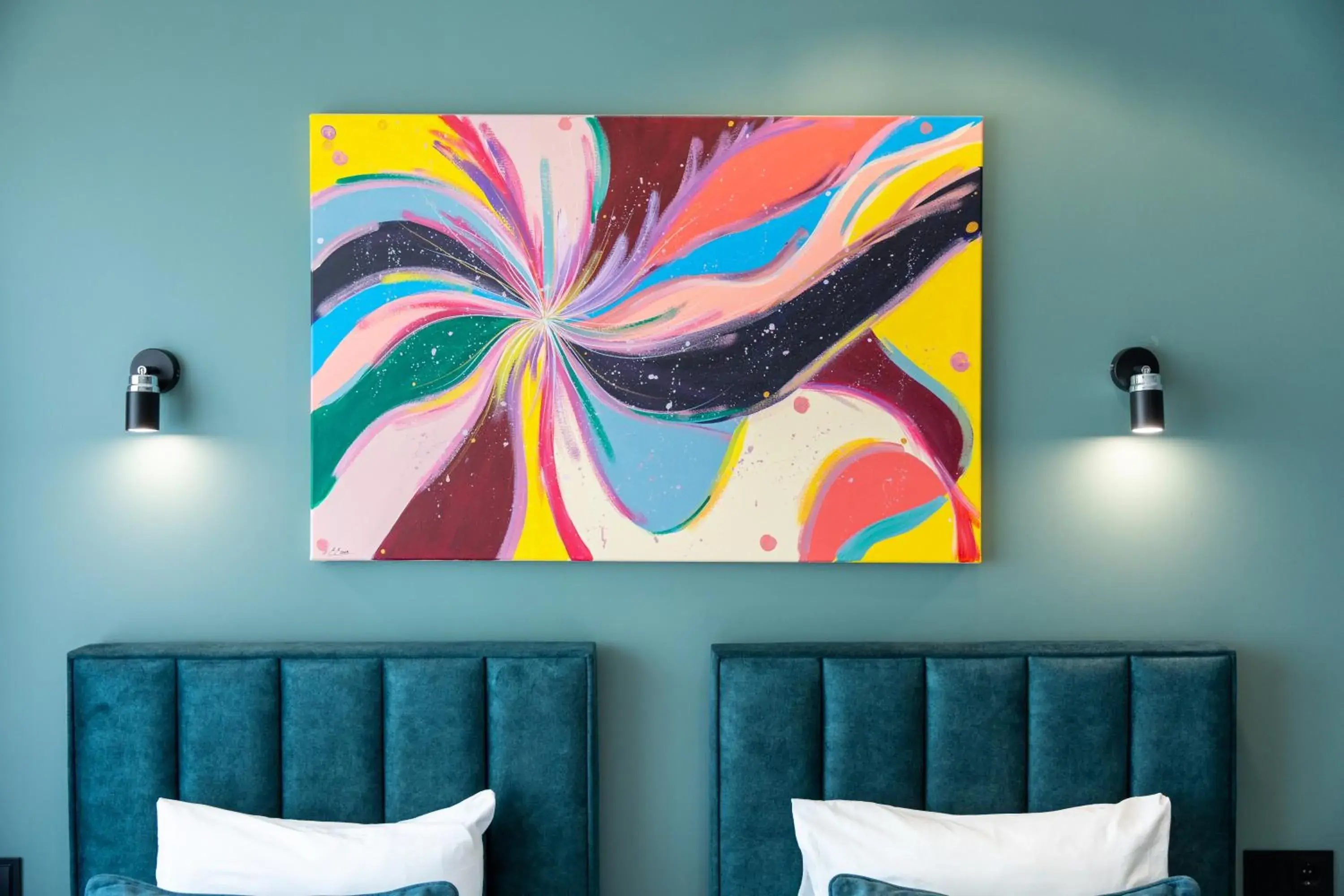 Double or Twin Room in Luna Self Check-in Hotel Klaipeda Double or Twin Room in Luna Self Check-in Hotel Klaipeda