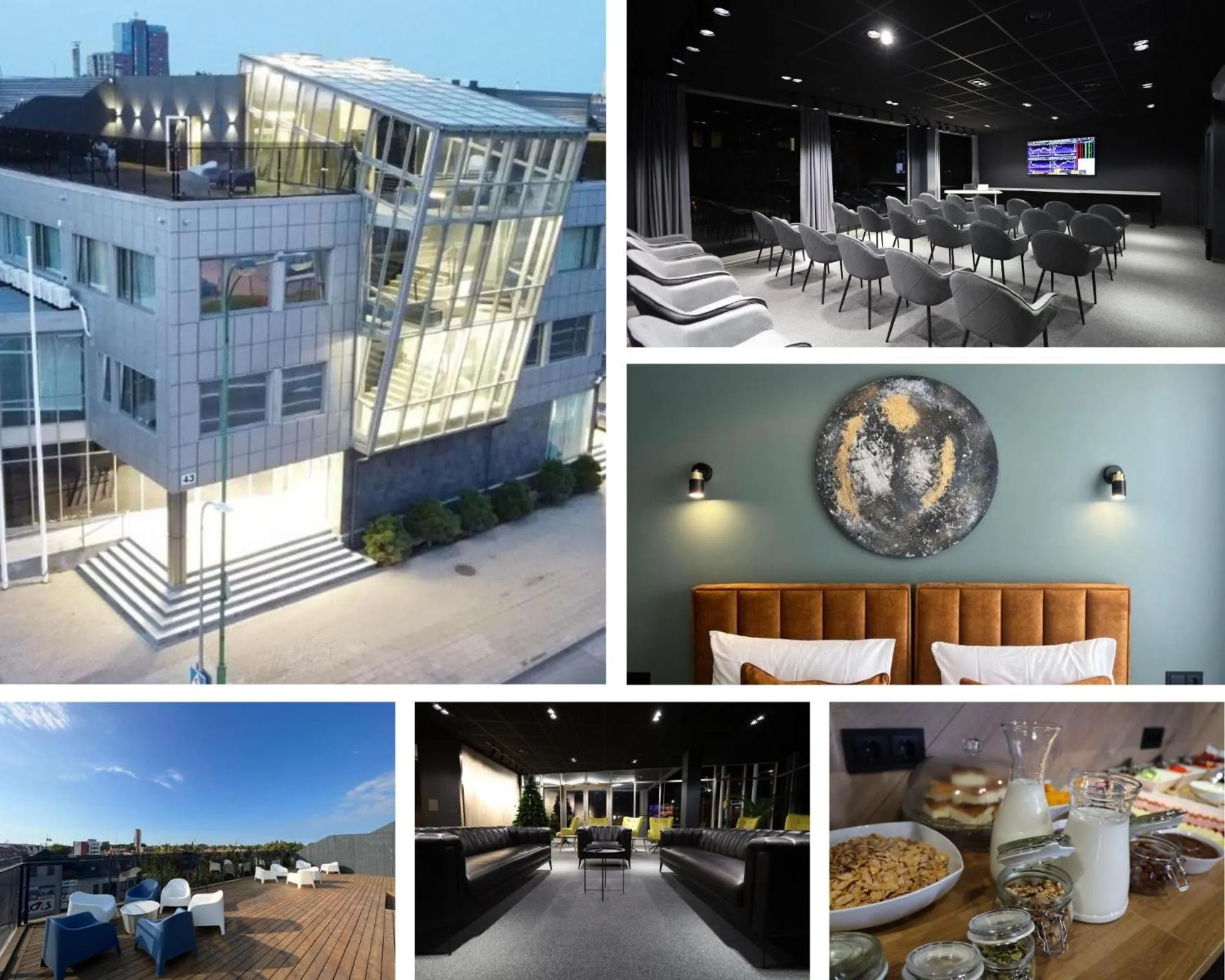 Property building in Luna Self Check-in Hotel Klaipeda