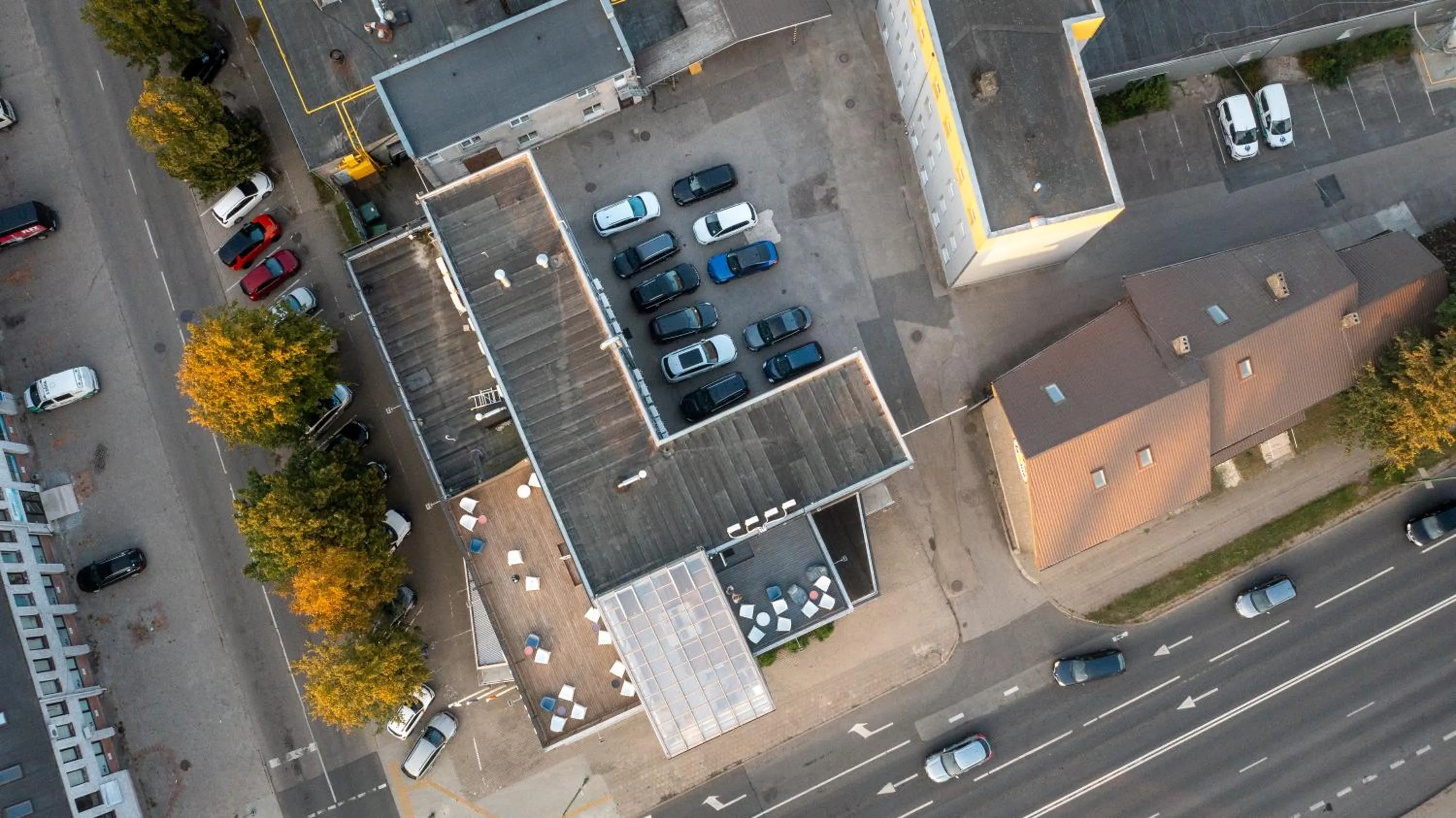 Property building in Luna Self Check-in Hotel Klaipeda