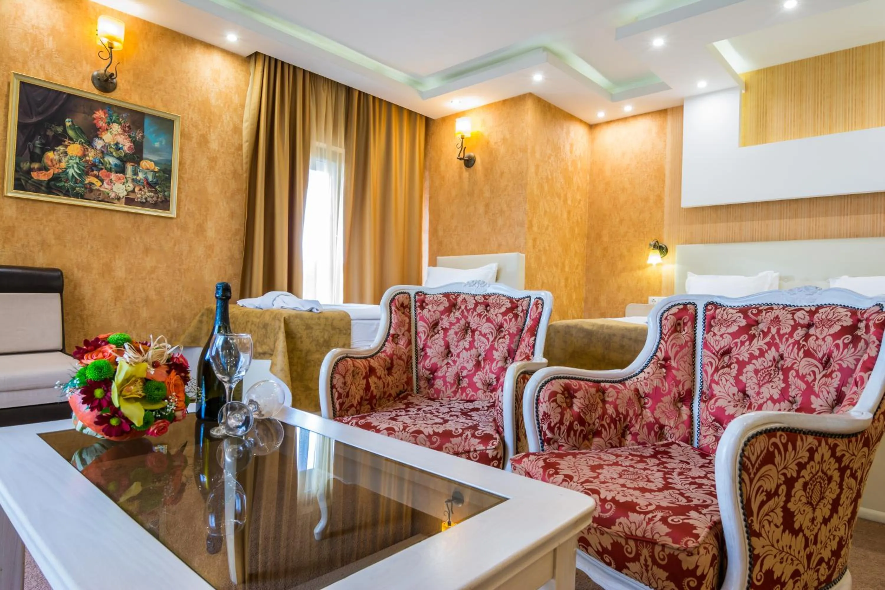 Lobby or reception in Hotel Adria