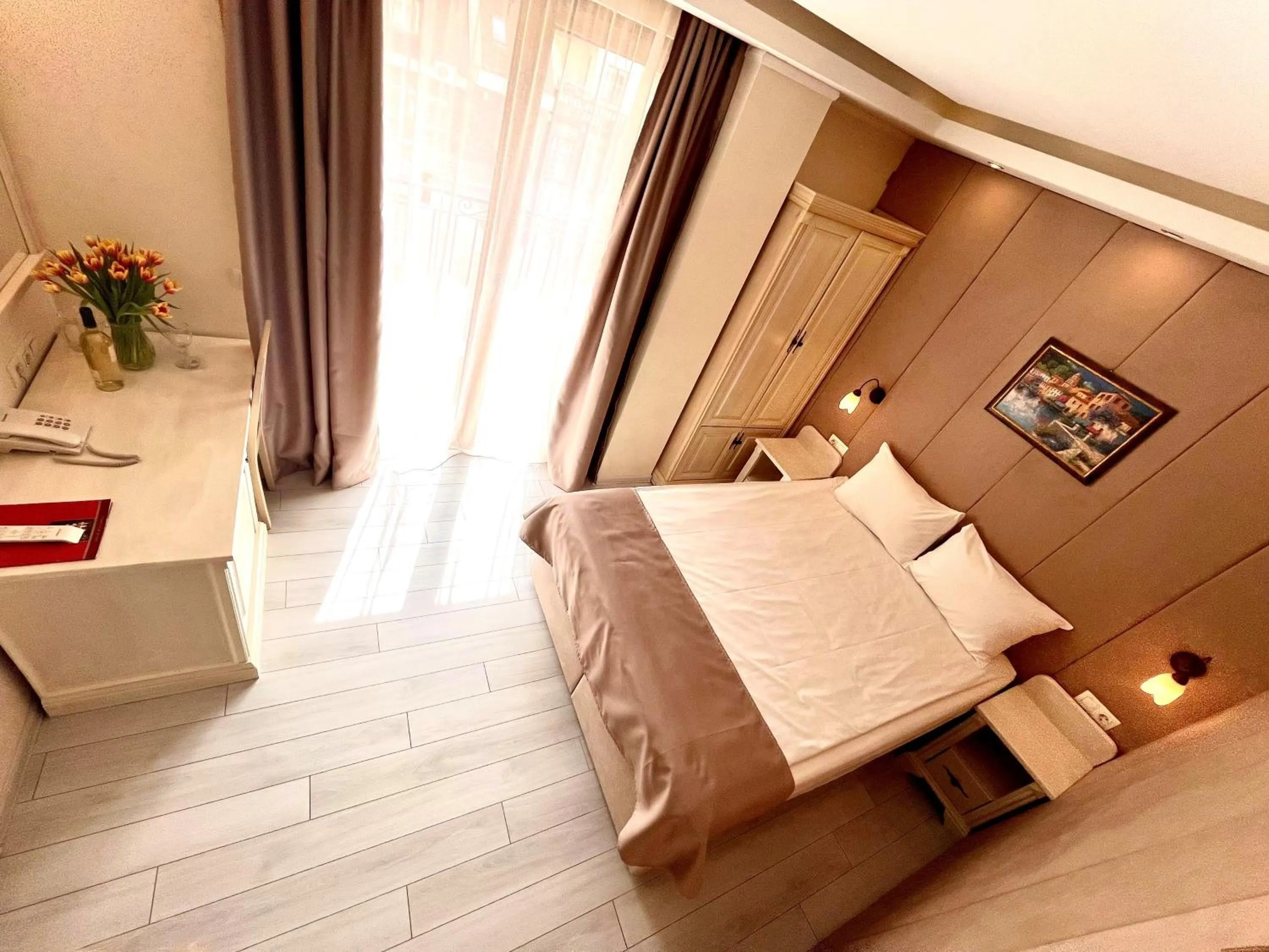 Bedroom, Bed in Hotel Adria