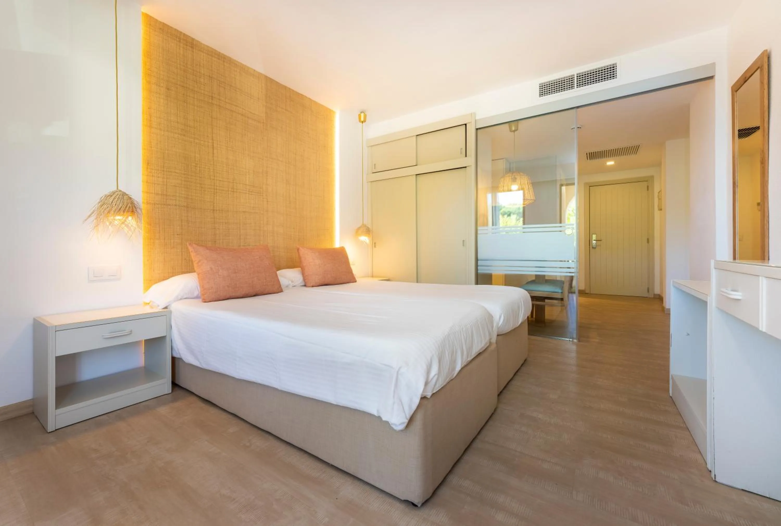 Bed in Apartamentos Sinfony