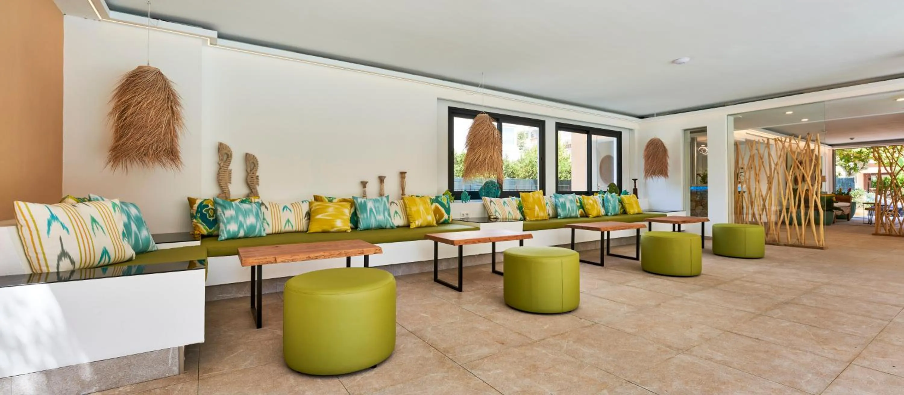 Lobby or reception in Apartamentos Sinfony