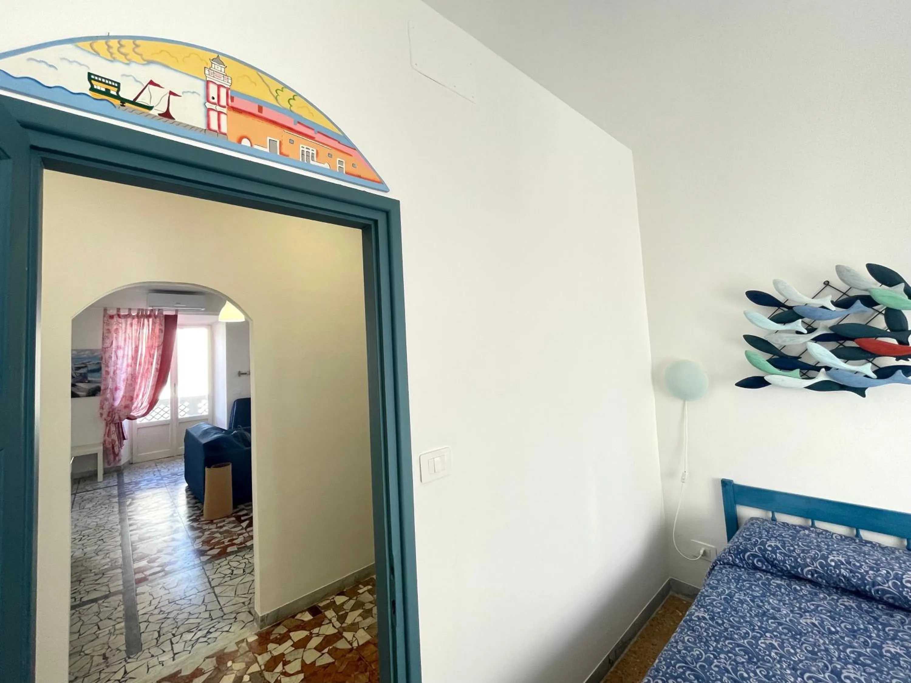 Bedroom, Bed in DOMUS MARI a due passi dal mare Anzio Cincinnato