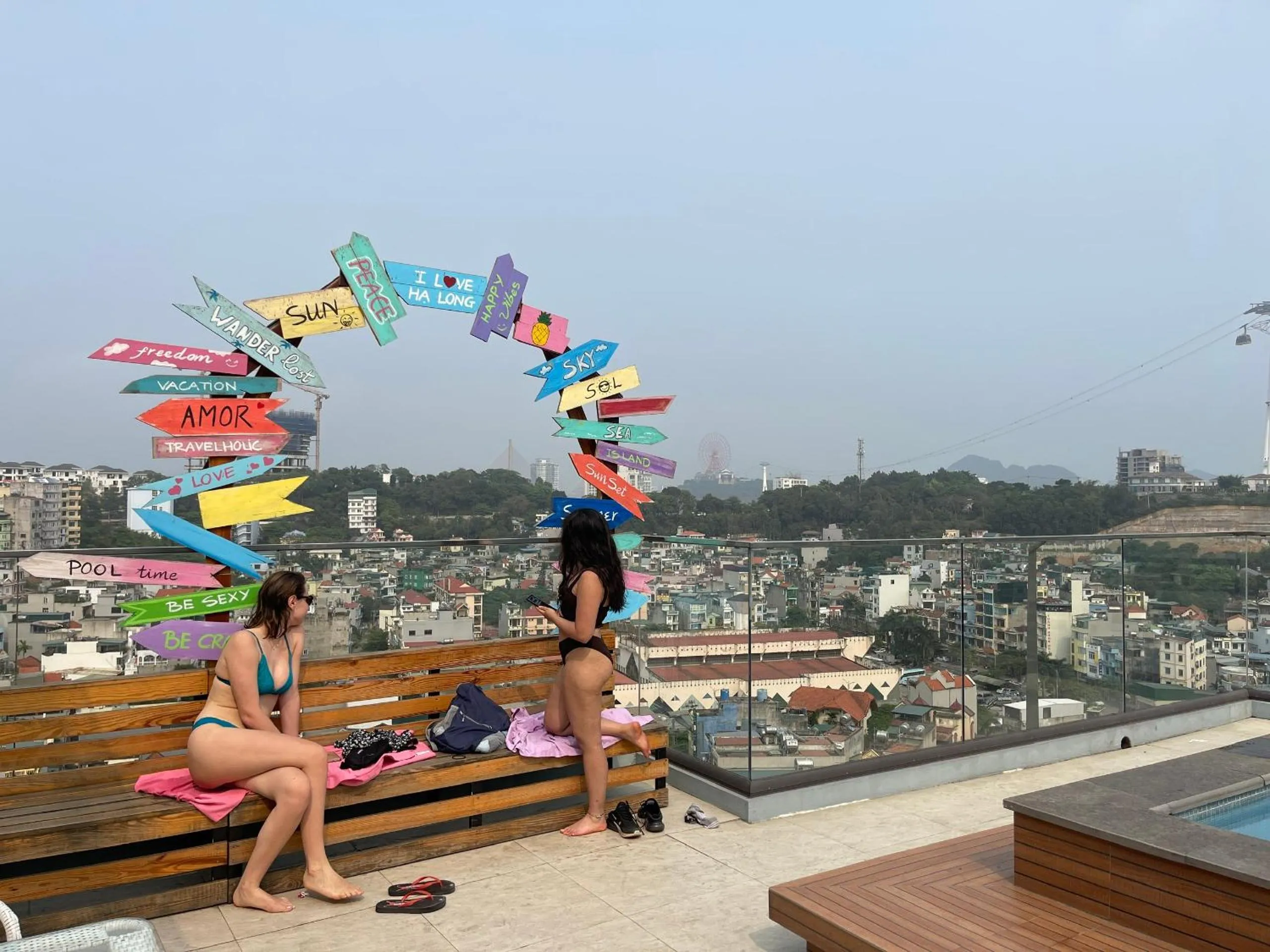 Swimming pool in The Light Hotel