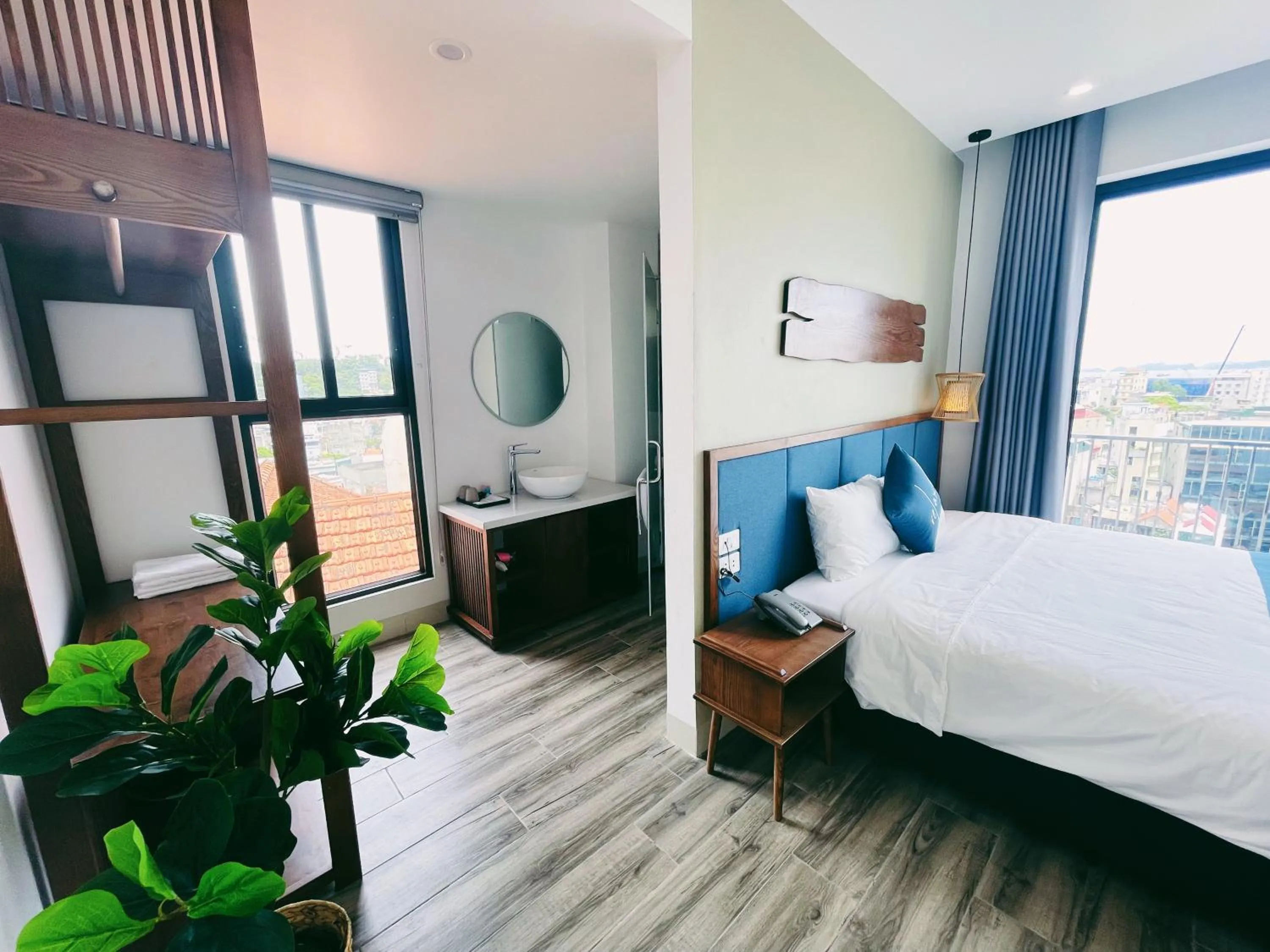 Bed in The Light Hotel