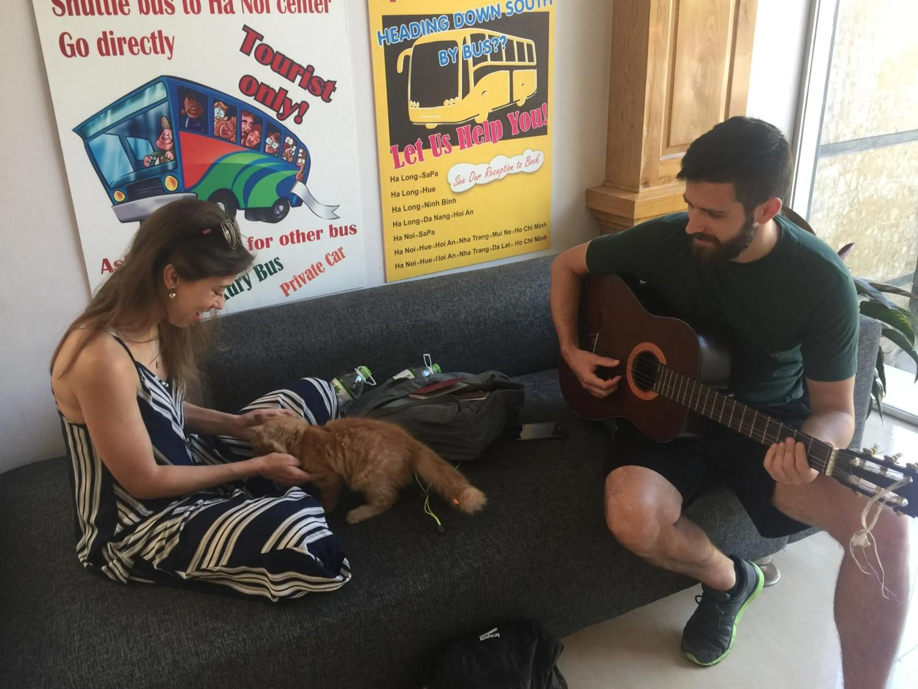 People in The Light Hotel