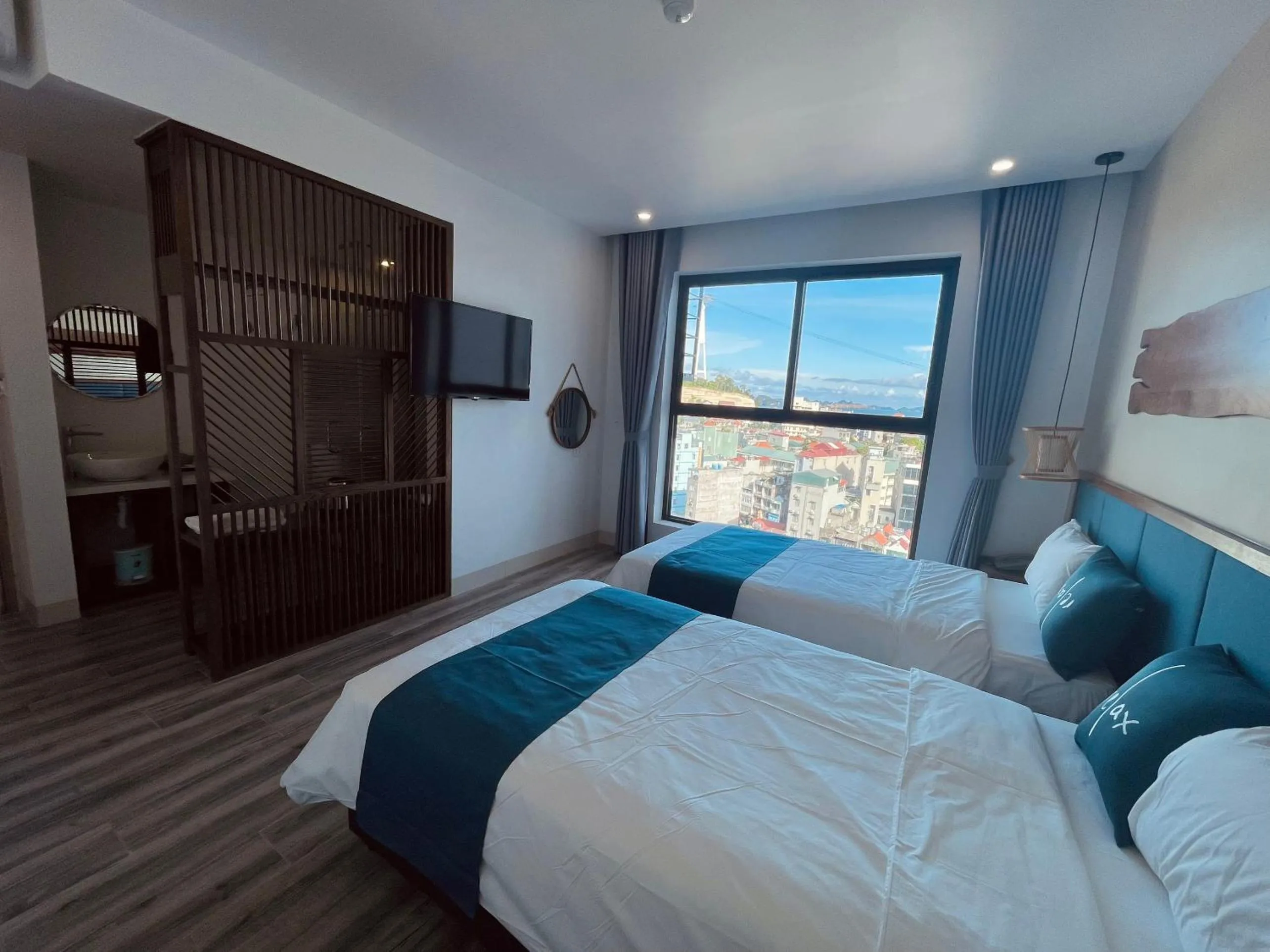 Bed in The Light Hotel