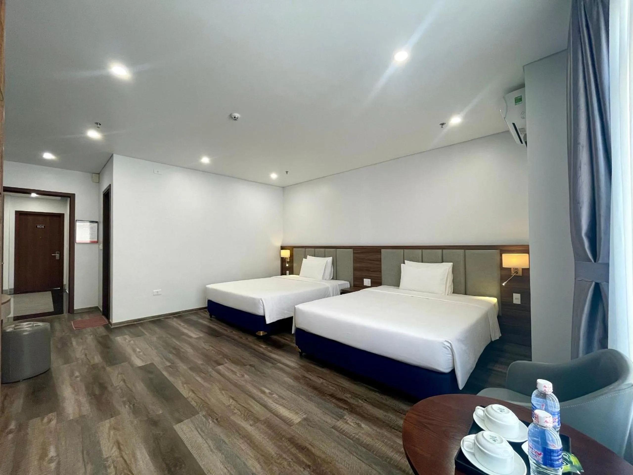 Bed in Central Halong Hotel