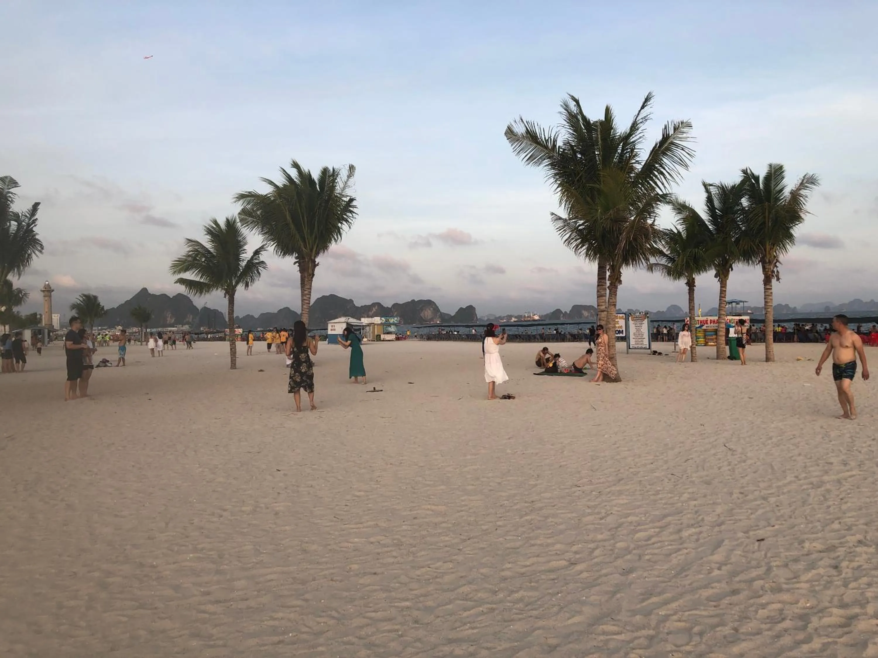 Beach in Central Halong Hotel