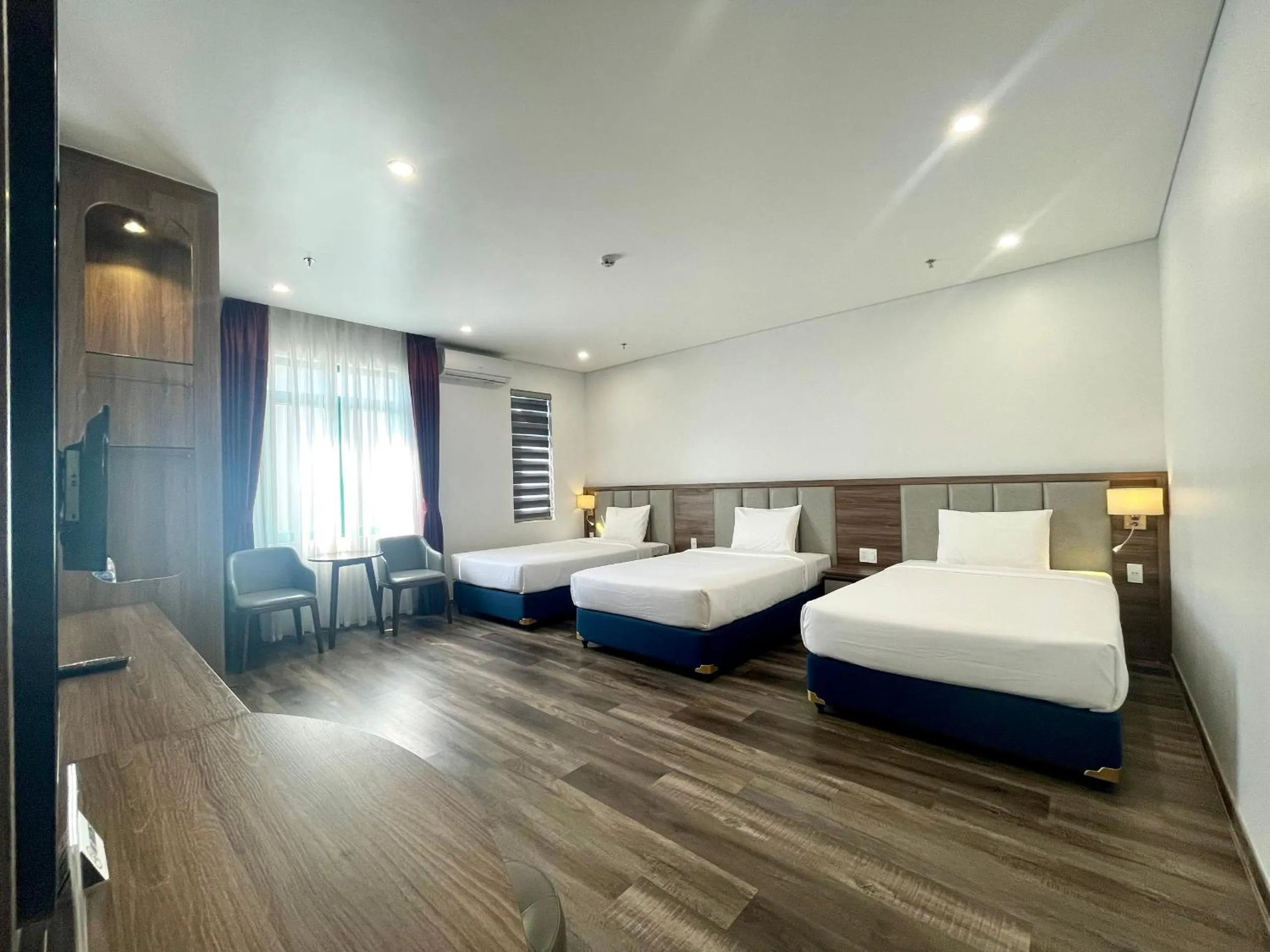 Bed in Central Halong Hotel