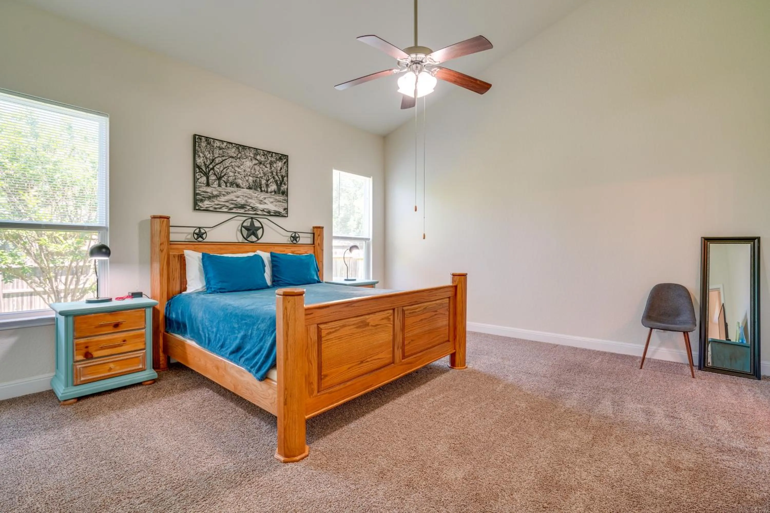 Bed in San Antonio Home with Fenced Yard and Patio!