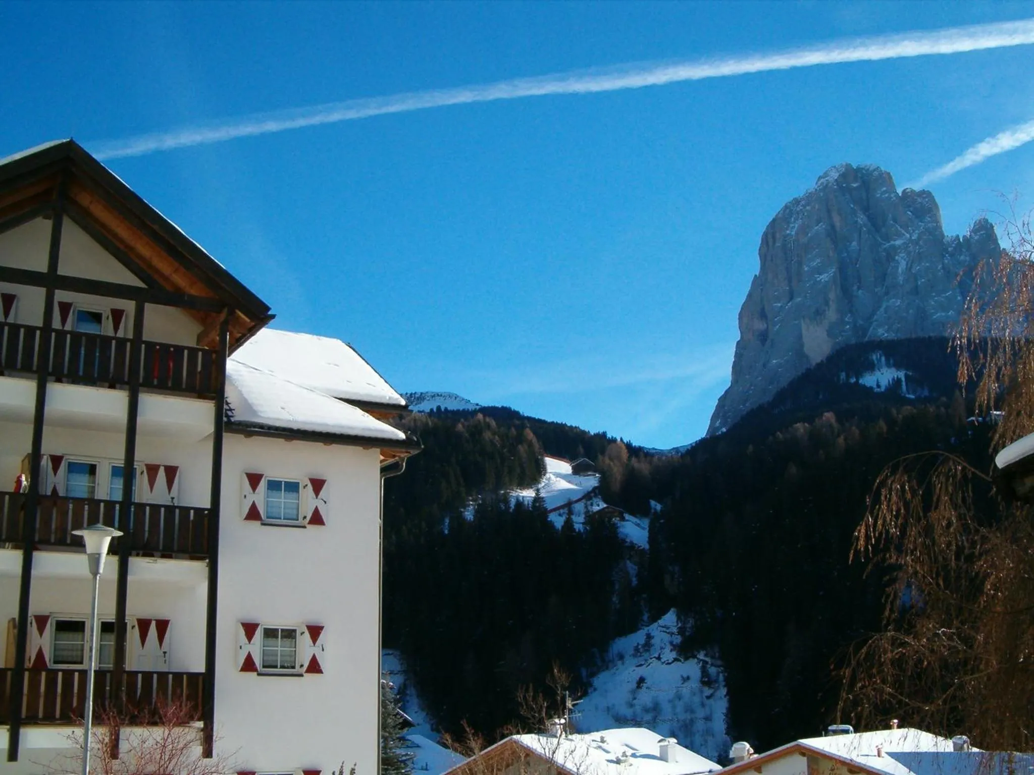 Mountain view in Residence Casa Metz