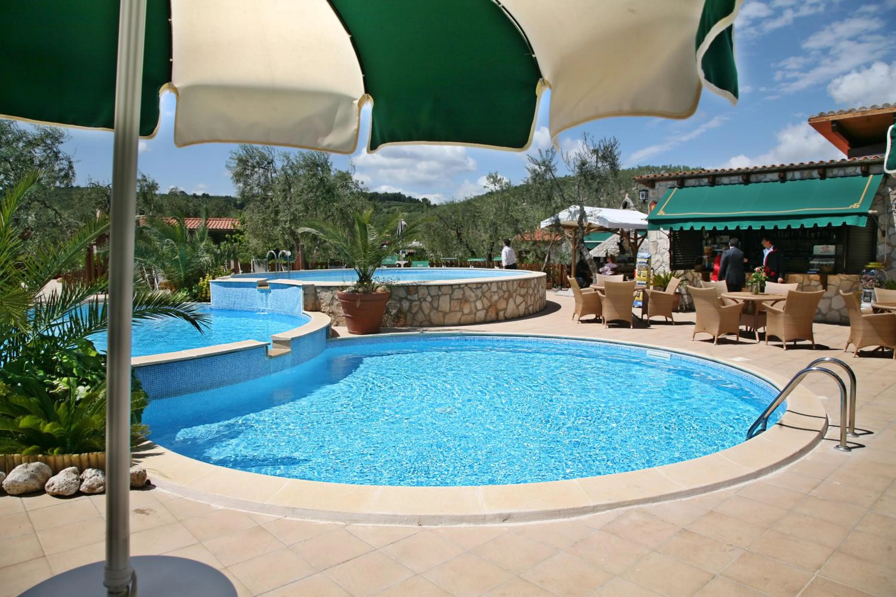 Swimming pool in Tenuta Padre Pio