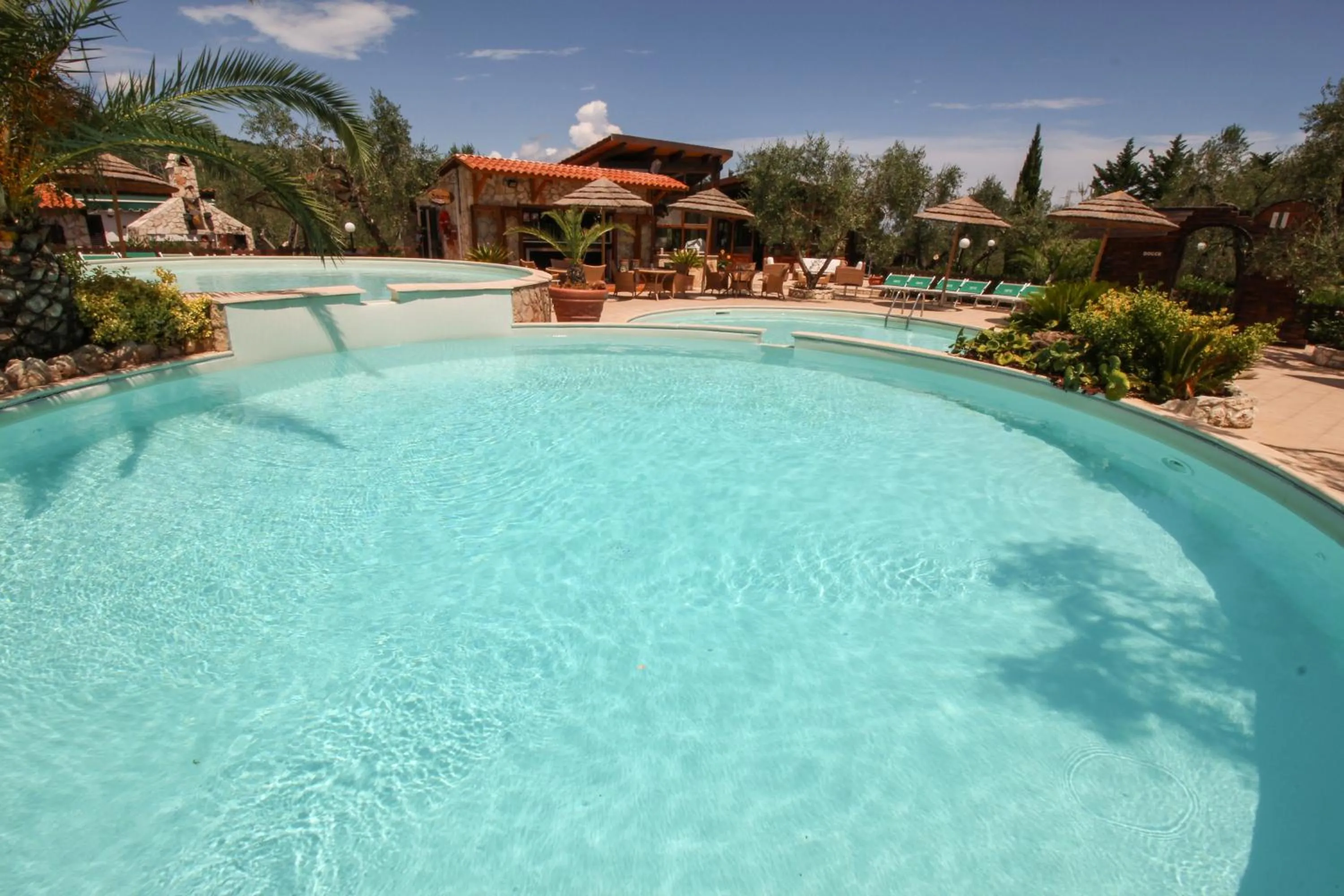 Swimming pool in Tenuta Padre Pio