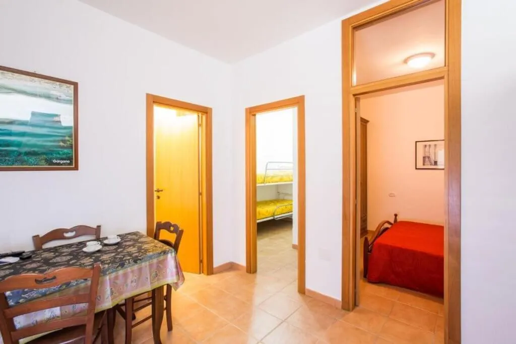 Living room, Bed in Tenuta Padre Pio