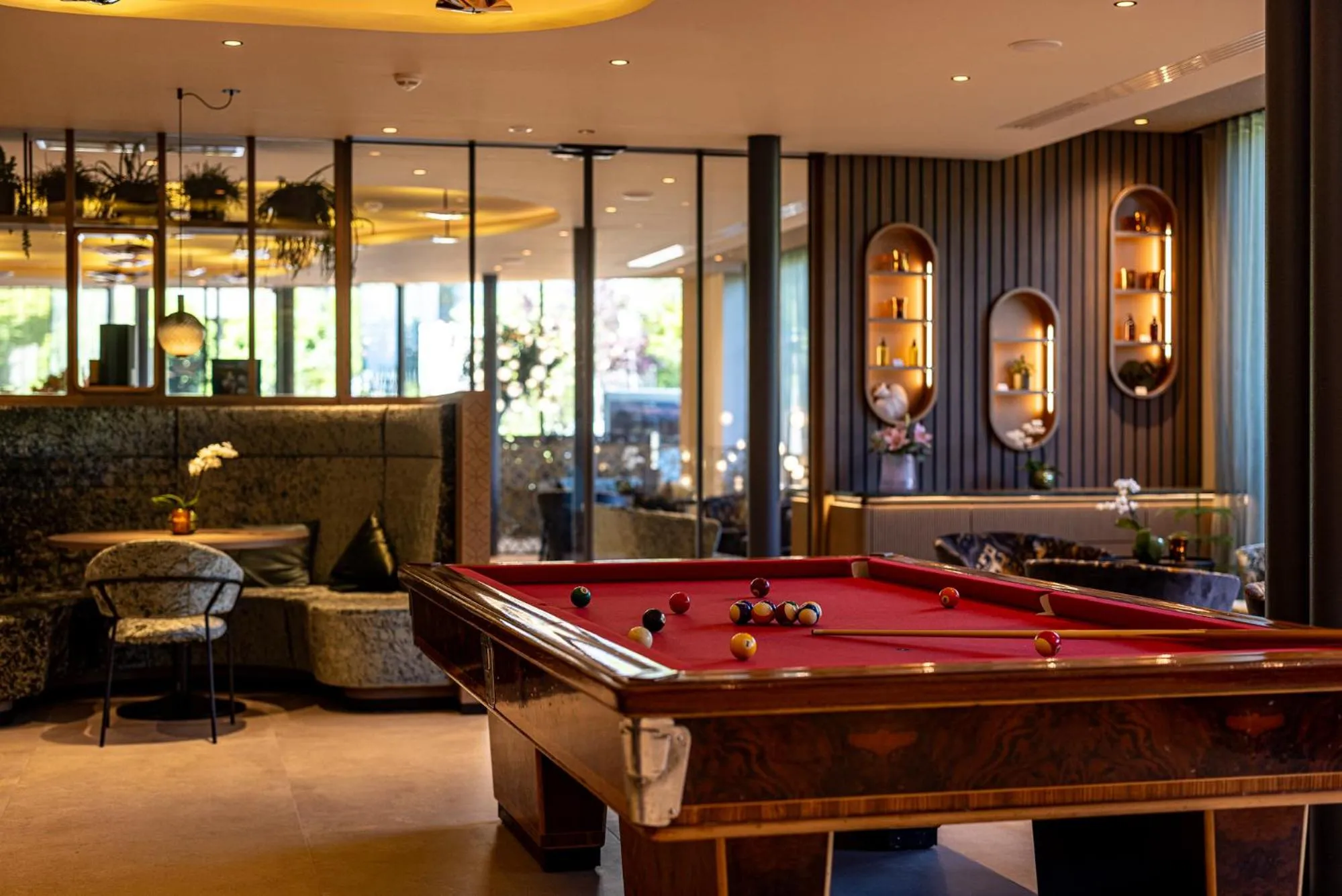 Billiard in Gartenhotel Moser