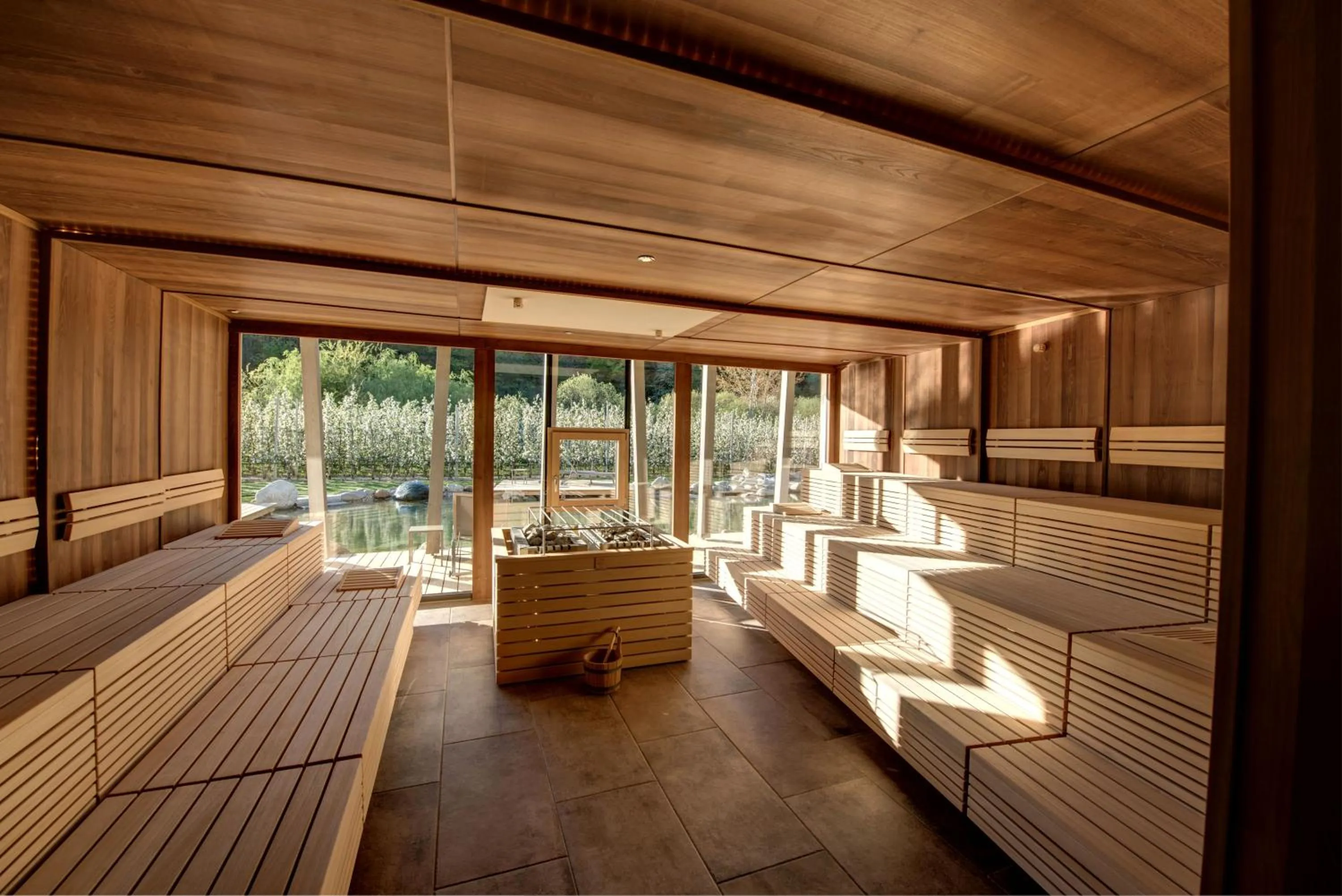 Sauna in Gartenhotel Moser