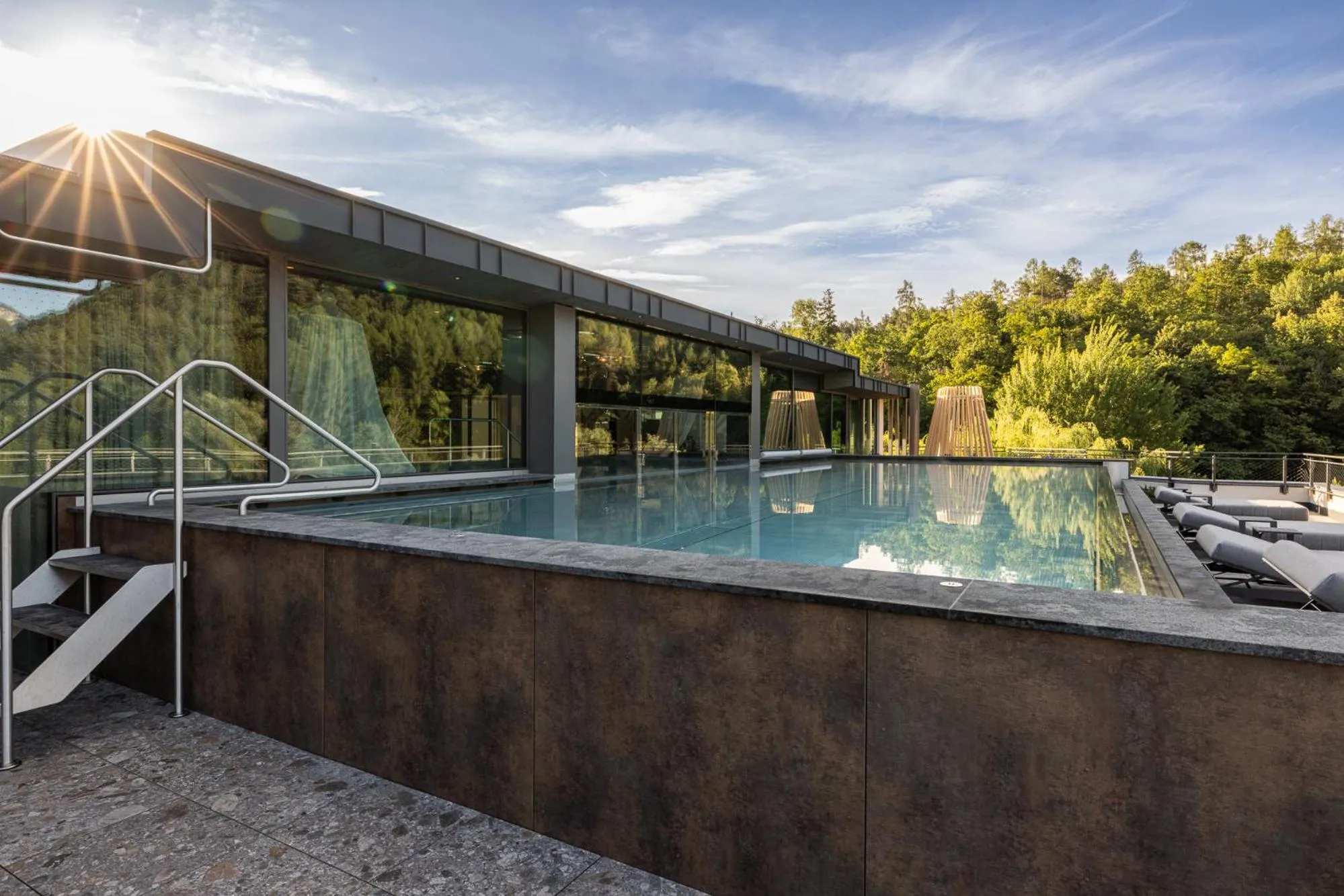 Natural landscape in Gartenhotel Moser