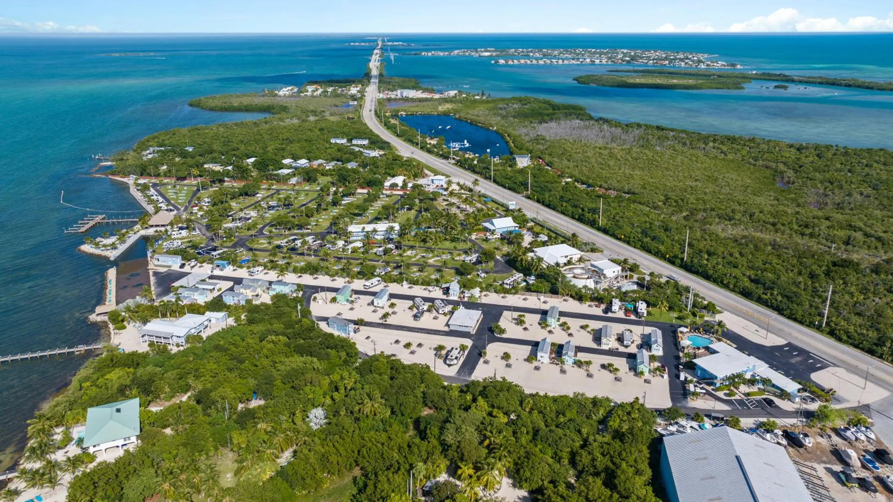 Bird's eye view in Sun Outdoors Marathon