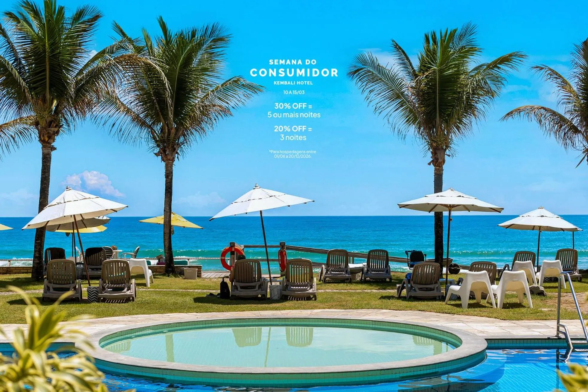 Swimming pool in Kembali Hotel Porto de Galinhas - Adults Only