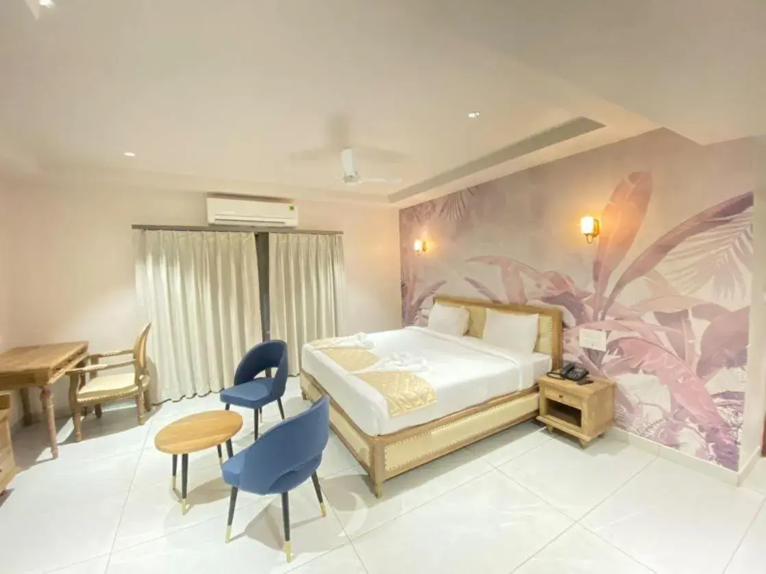 Deluxe Double Room with Balcony in Ariena by Spree Hotels Goa Deluxe Double Room with Balcony in Ariena by Spree Hotels Goa