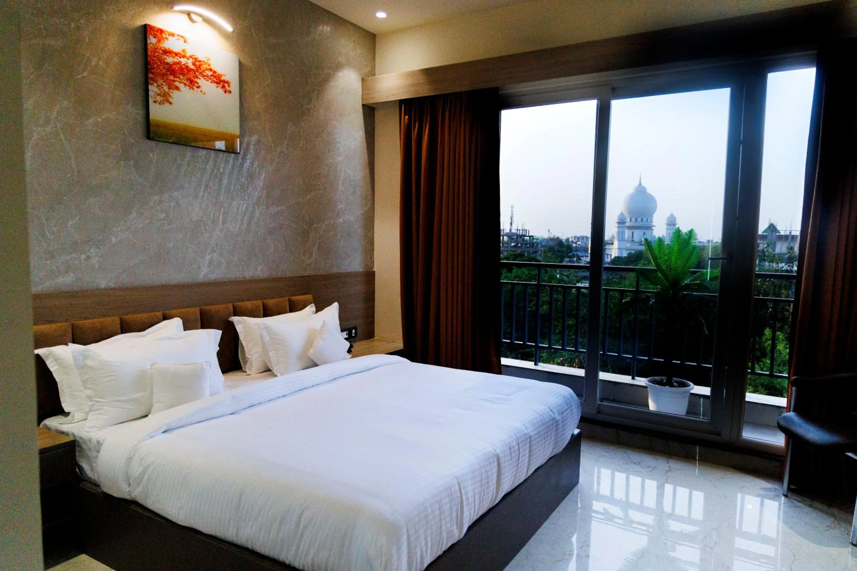 Photo of the whole room, Bed in Hotel Aryavilas-A Luxury Boutique Hotel