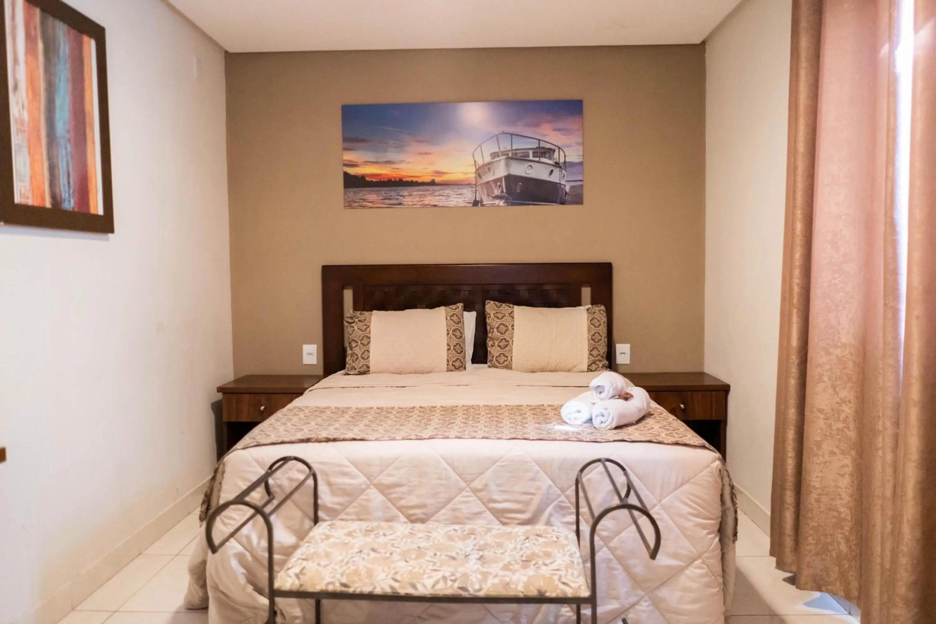 Bed in Serra Negra Pousada Spa - by Easy Hotéis