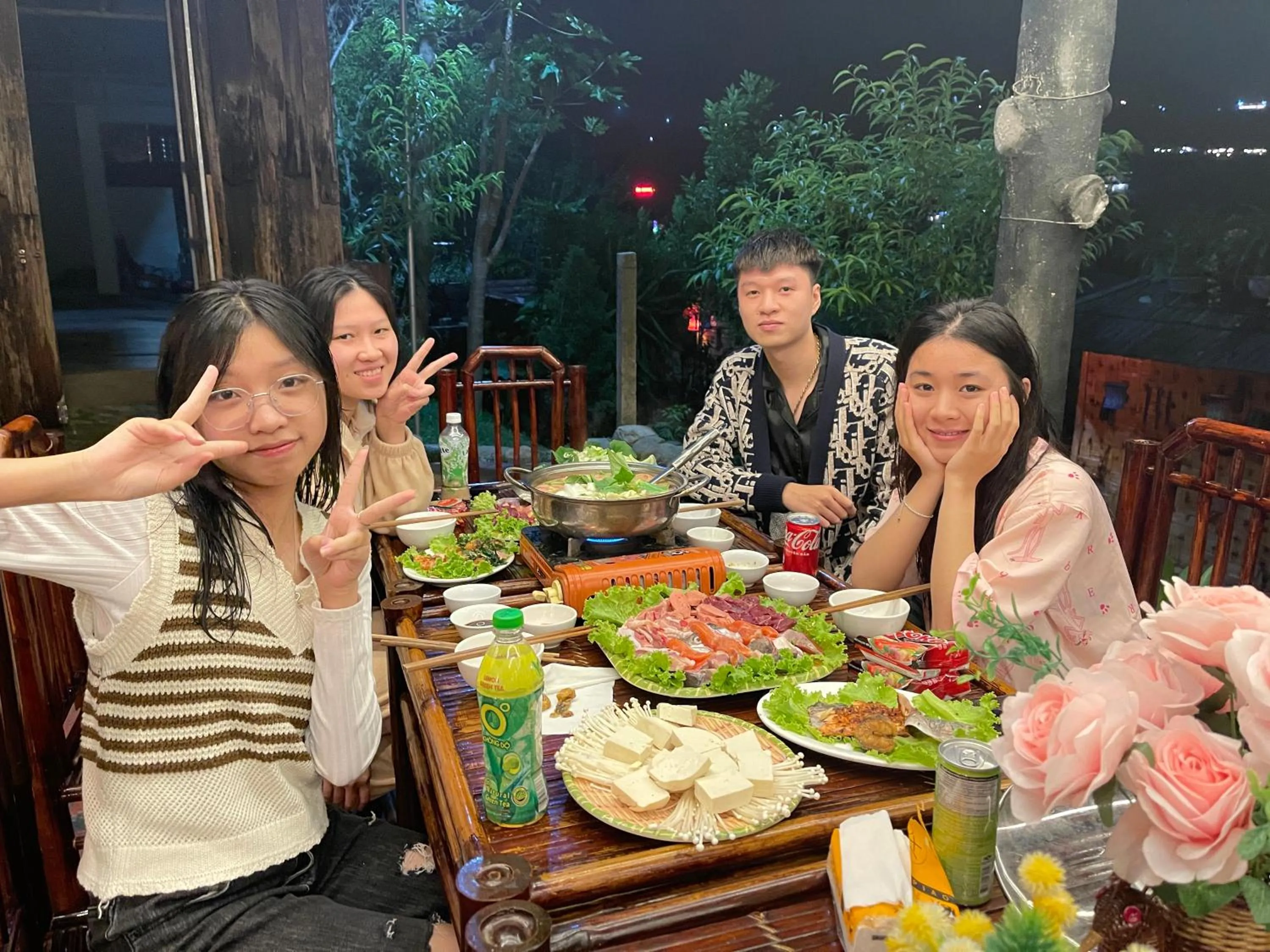 Food and drinks in Sapa Bamboo Eco