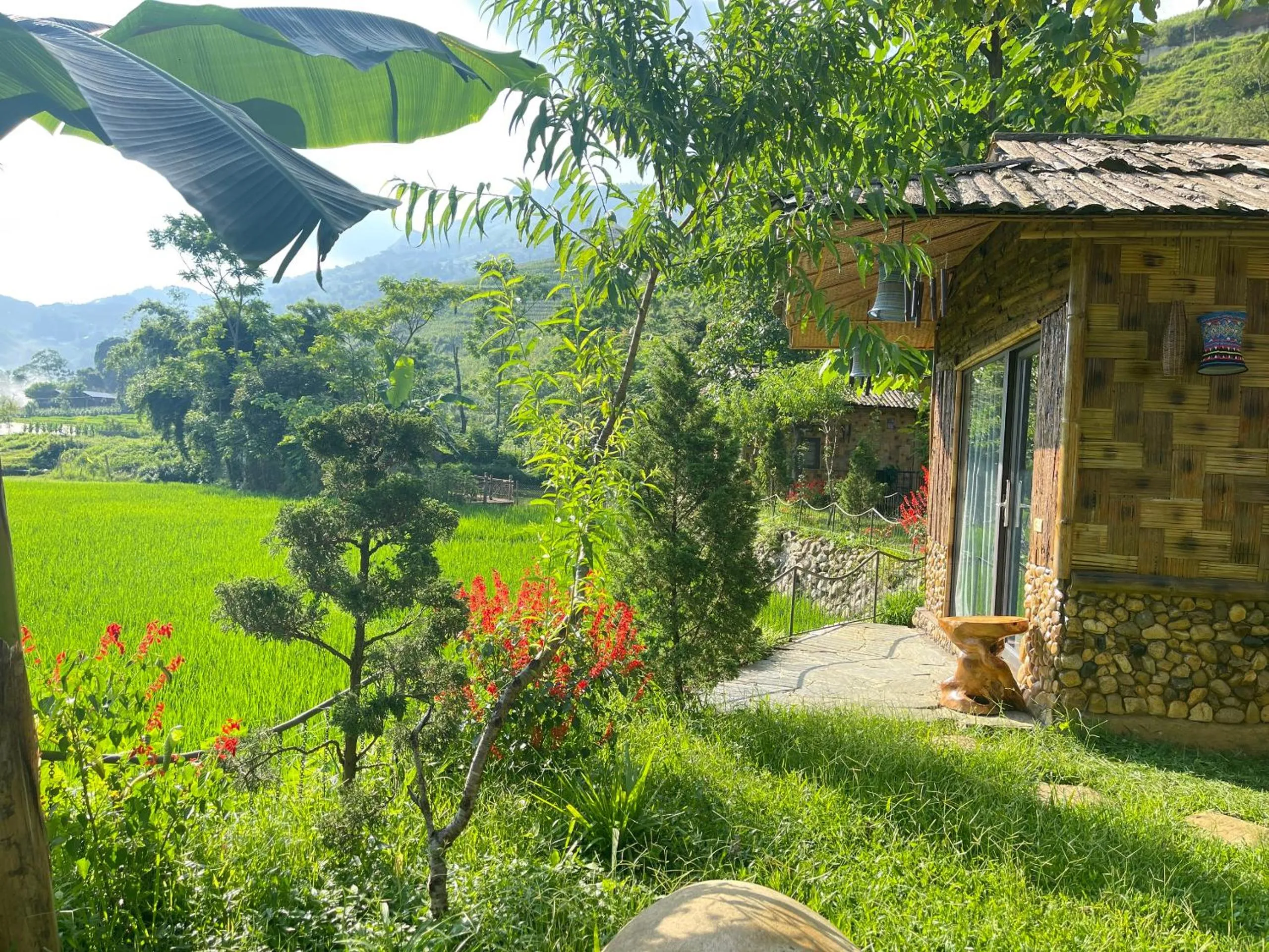 Mountain view in Sapa Bamboo Eco