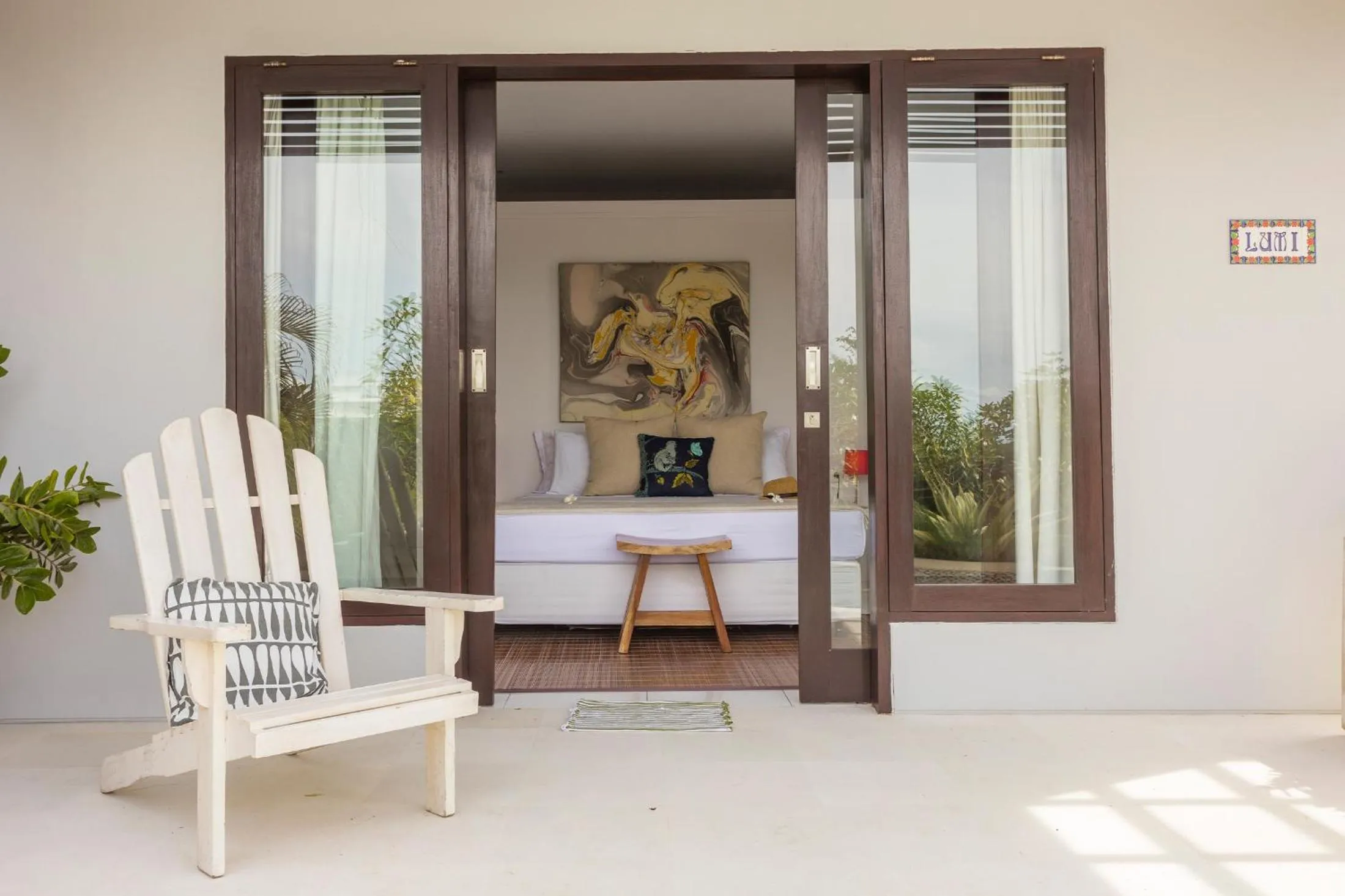 Balcony/Terrace in Lumi Villa Uluwatu