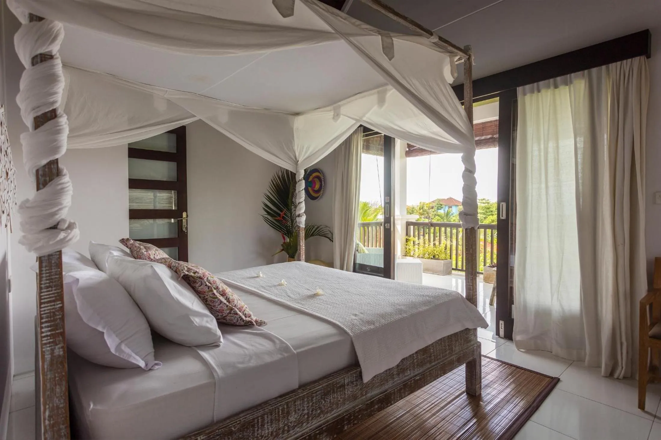 Bed in Lumi Villa Uluwatu
