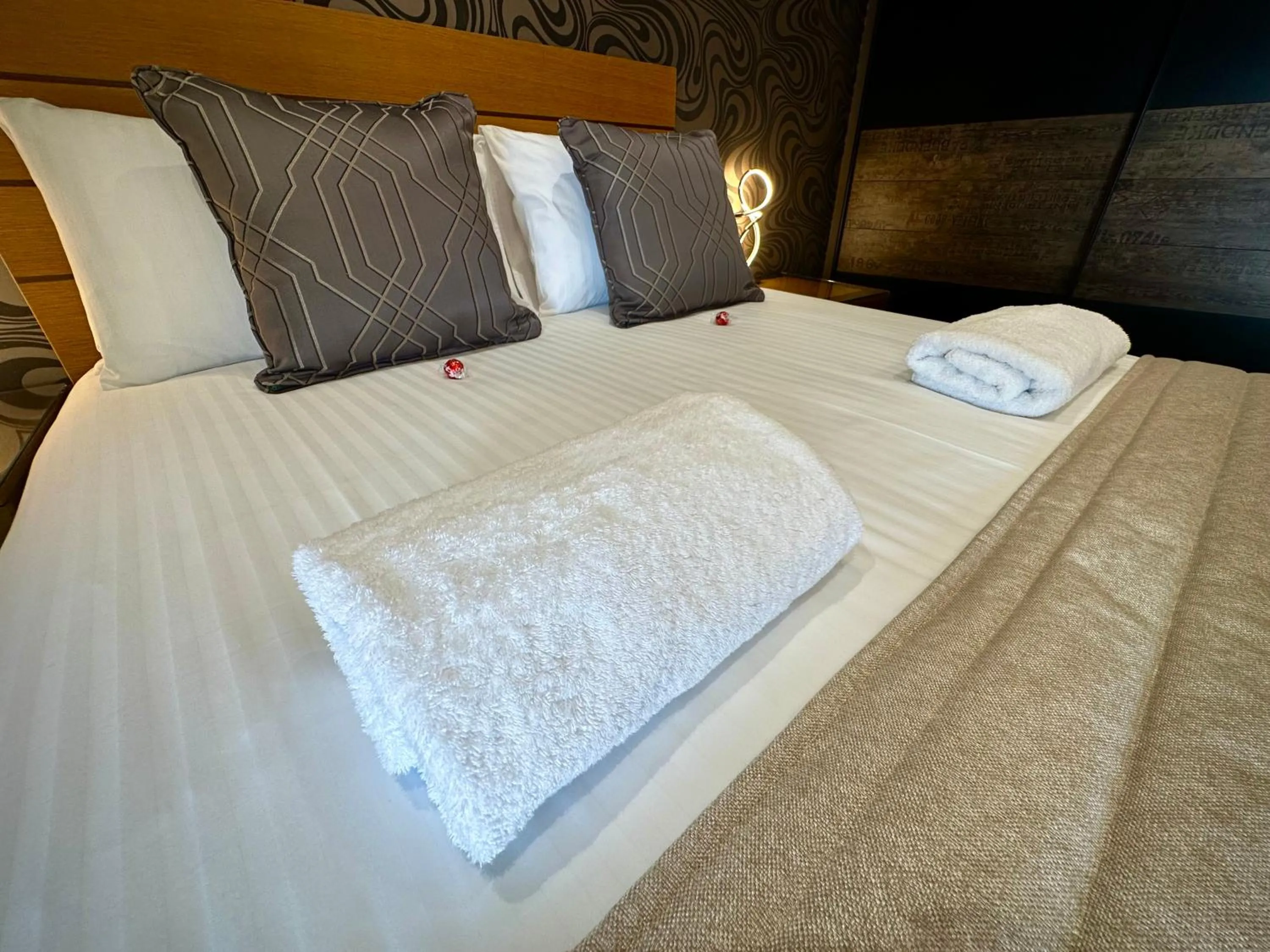 Bed in Halvard Apartments at Castletown